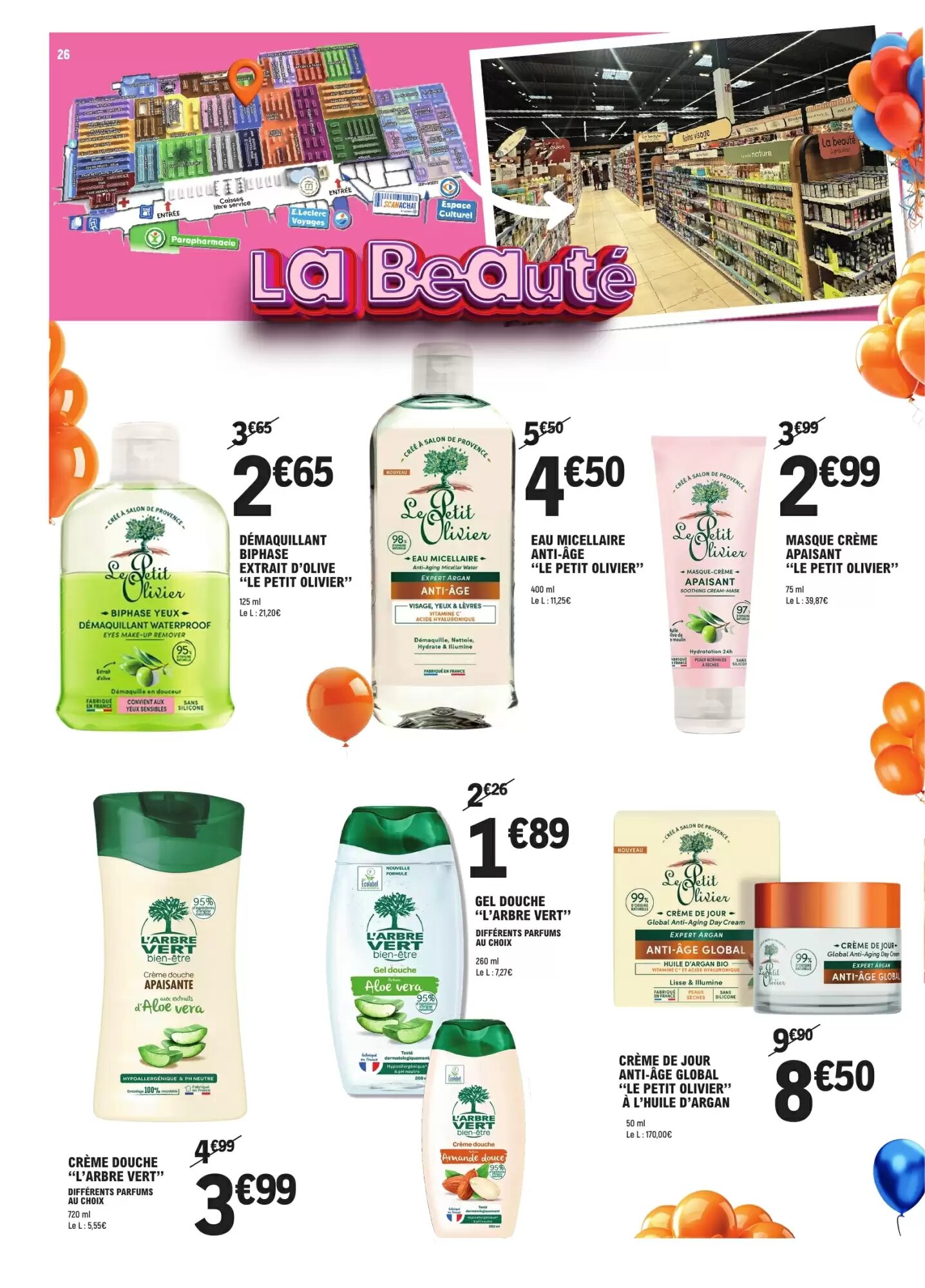 Prospectus promotionnel E.Leclerc valable à partir du 25/08/2026 - Page 26.