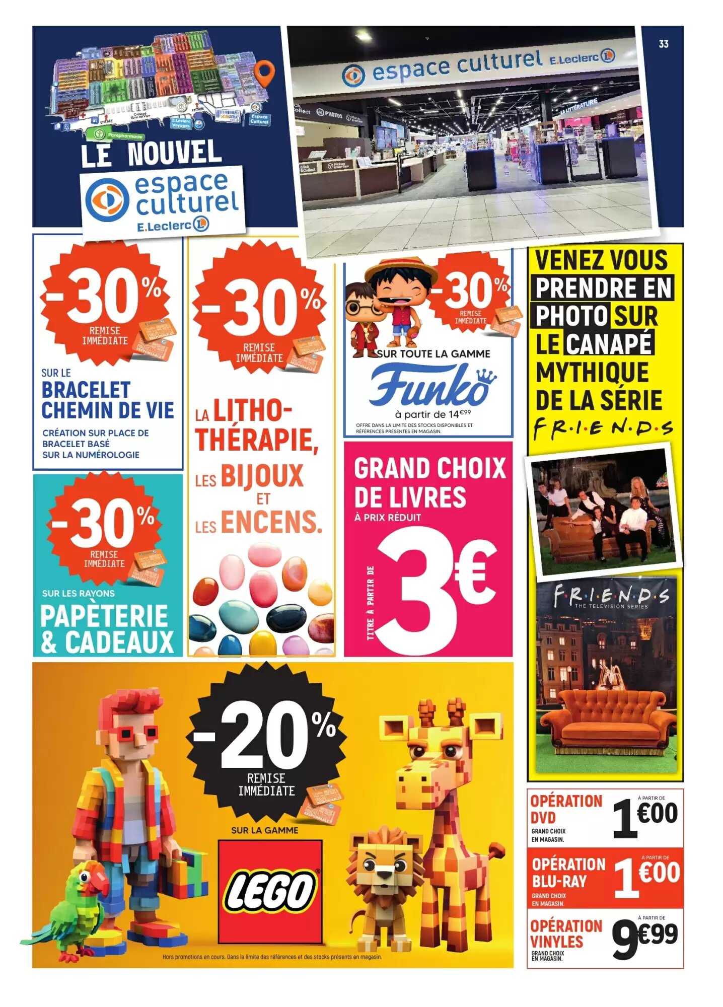 Prospectus promotionnel E.Leclerc valable à partir du 25/08/2026 - Page 33.
