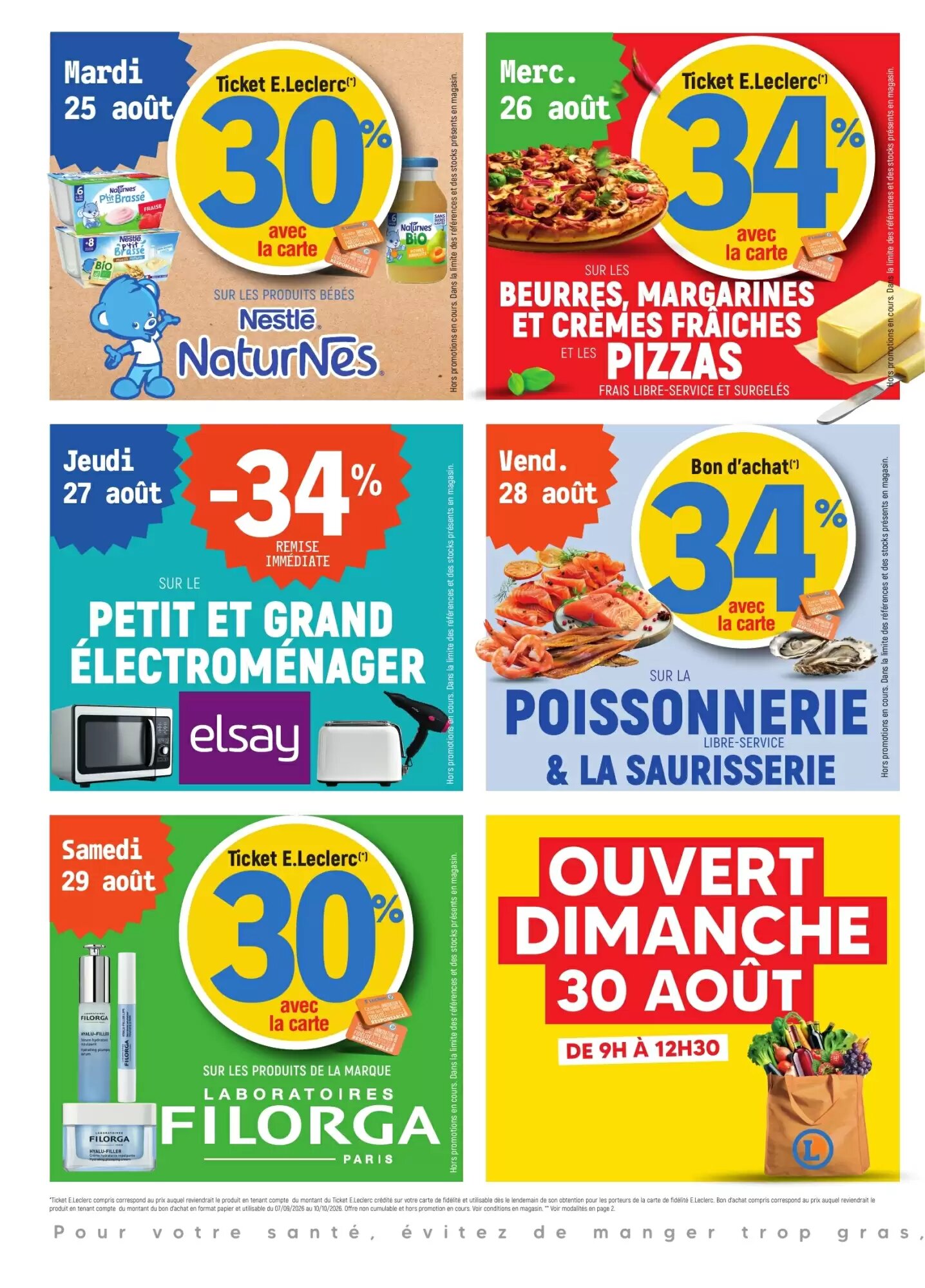 Prospectus promotionnel E.Leclerc valable à partir du 25/08/2026 - Page 6.