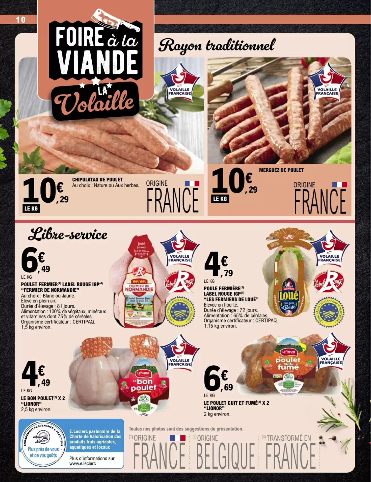 Prospectus promotionnel E.Leclerc valable à partir du 25/08/2026 - Page 10.