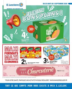 Prospectus promotionnel E.Leclerc valable à partir du 25/08/2026