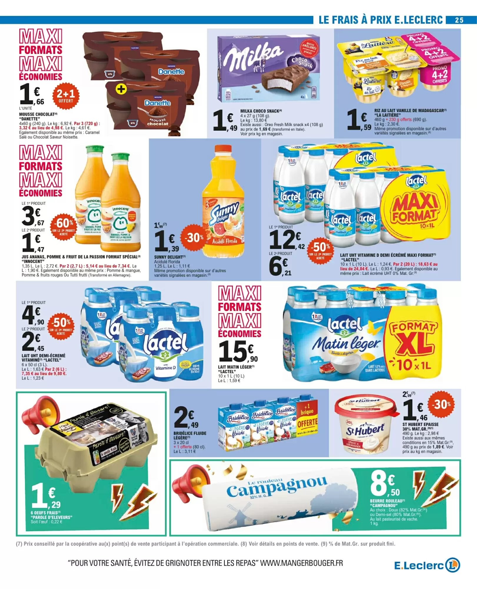 Prospectus promotionnel E.Leclerc valable à partir du 25/08/2026 - Page 25.