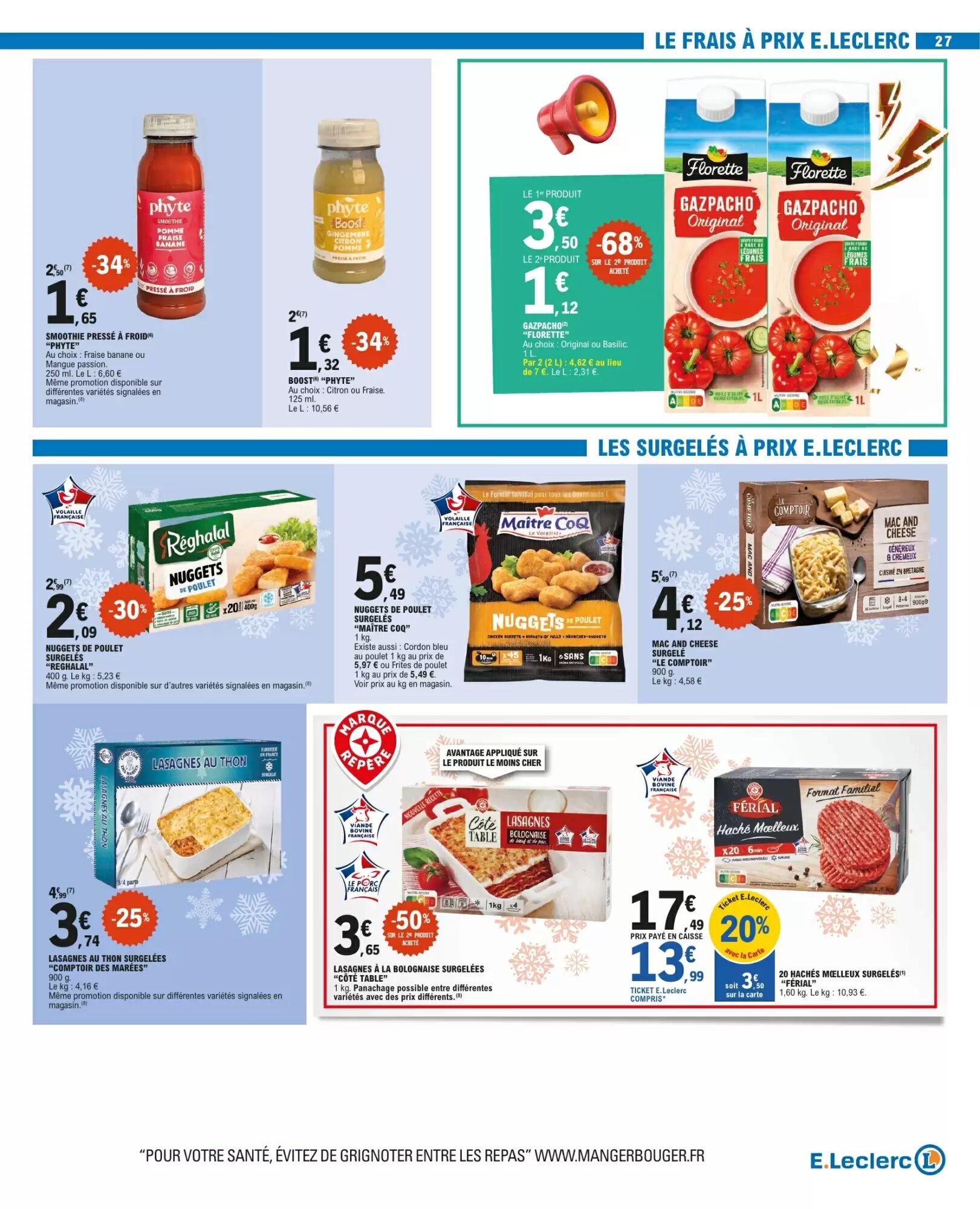 Prospectus promotionnel E.Leclerc valable à partir du 25/08/2026 - Page 27.