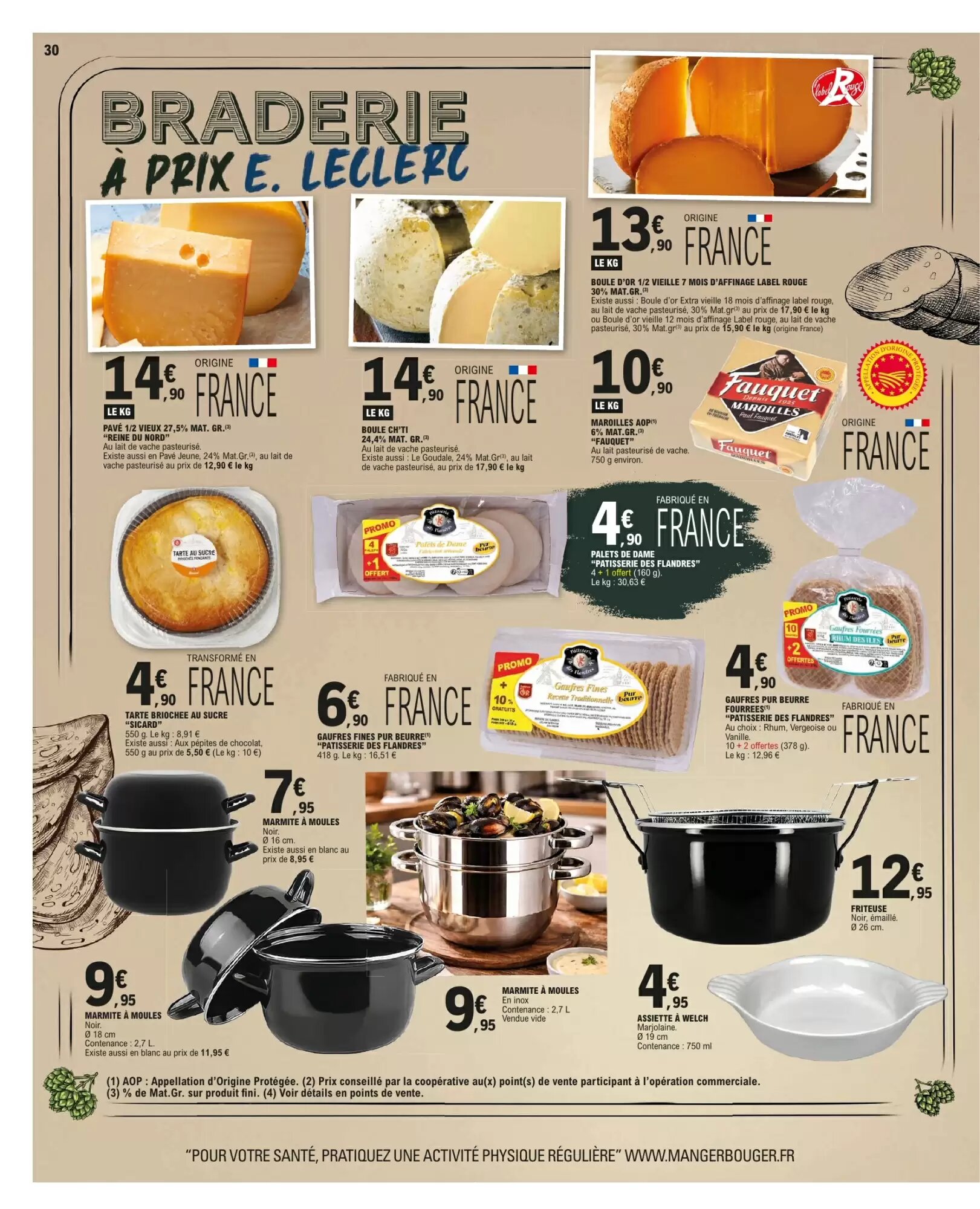 Prospectus promotionnel E.Leclerc valable à partir du 25/08/2026 - Page 30.