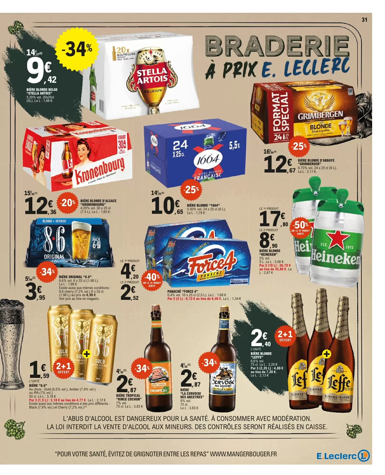 Prospectus promotionnel E.Leclerc valable à partir du 25/08/2026 - Page 31.