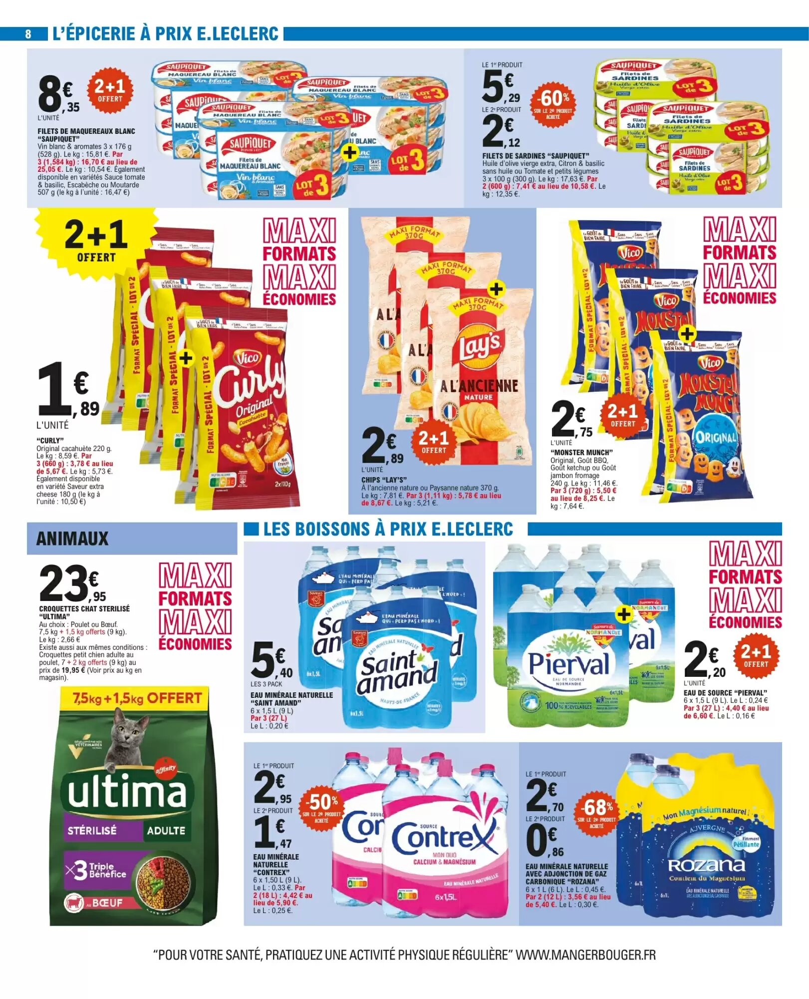 Prospectus promotionnel E.Leclerc valable à partir du 25/08/2026 - Page 8.