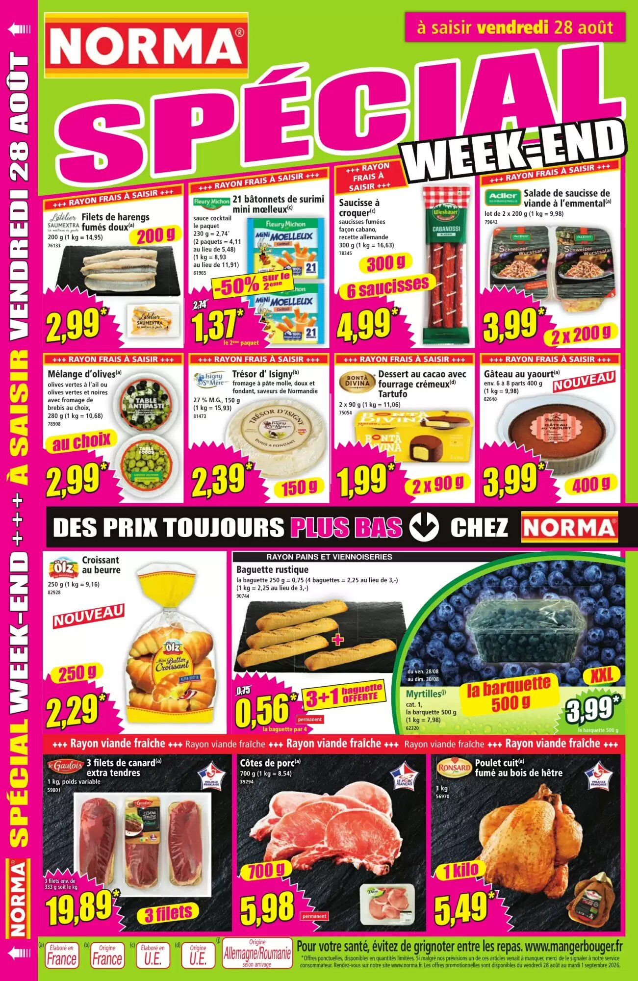 Prospectus promotionnel Norma valable à partir du 26/08/2026 - Page 12.