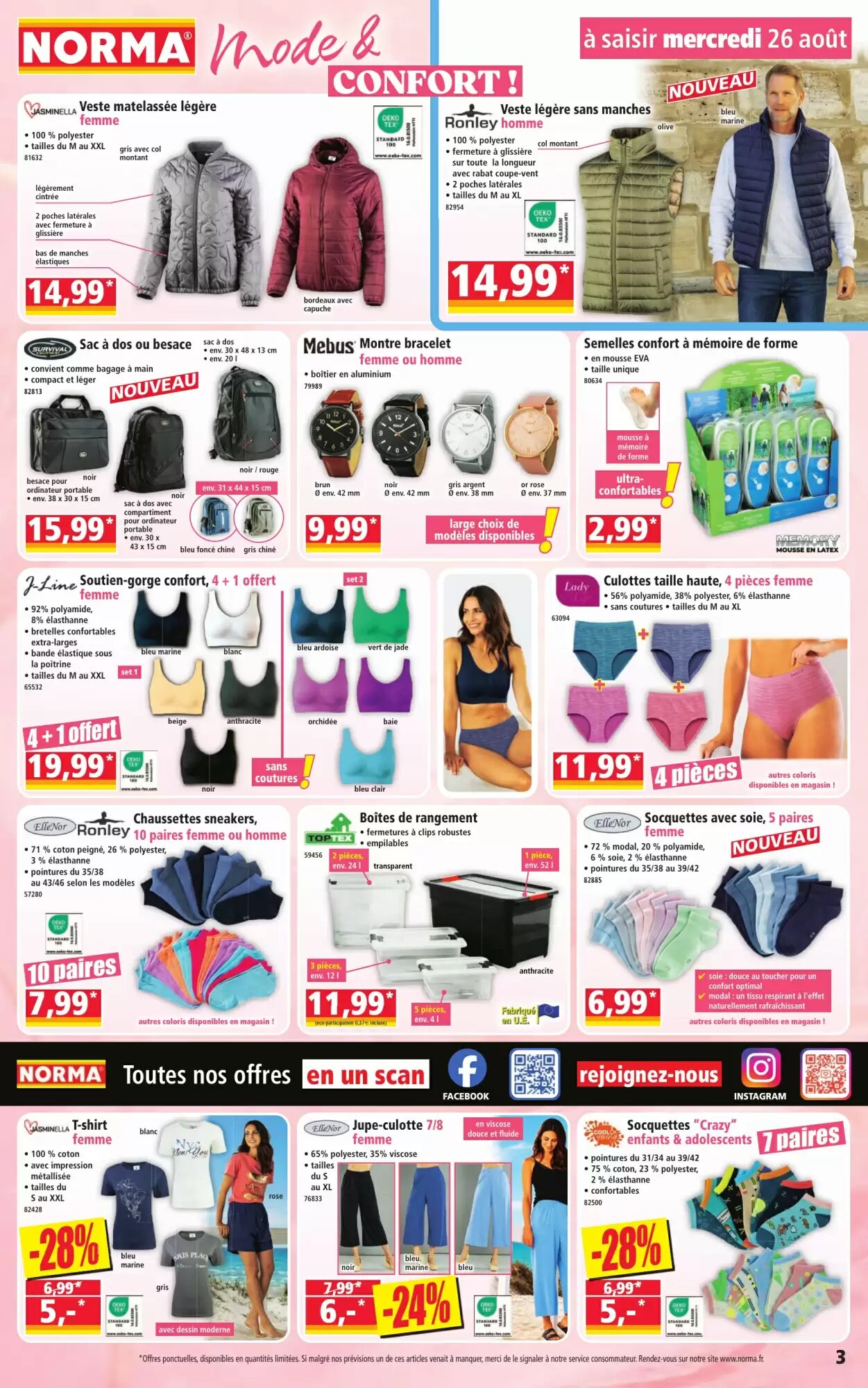 Prospectus promotionnel Norma valable à partir du 26/08/2026 - Page 3.