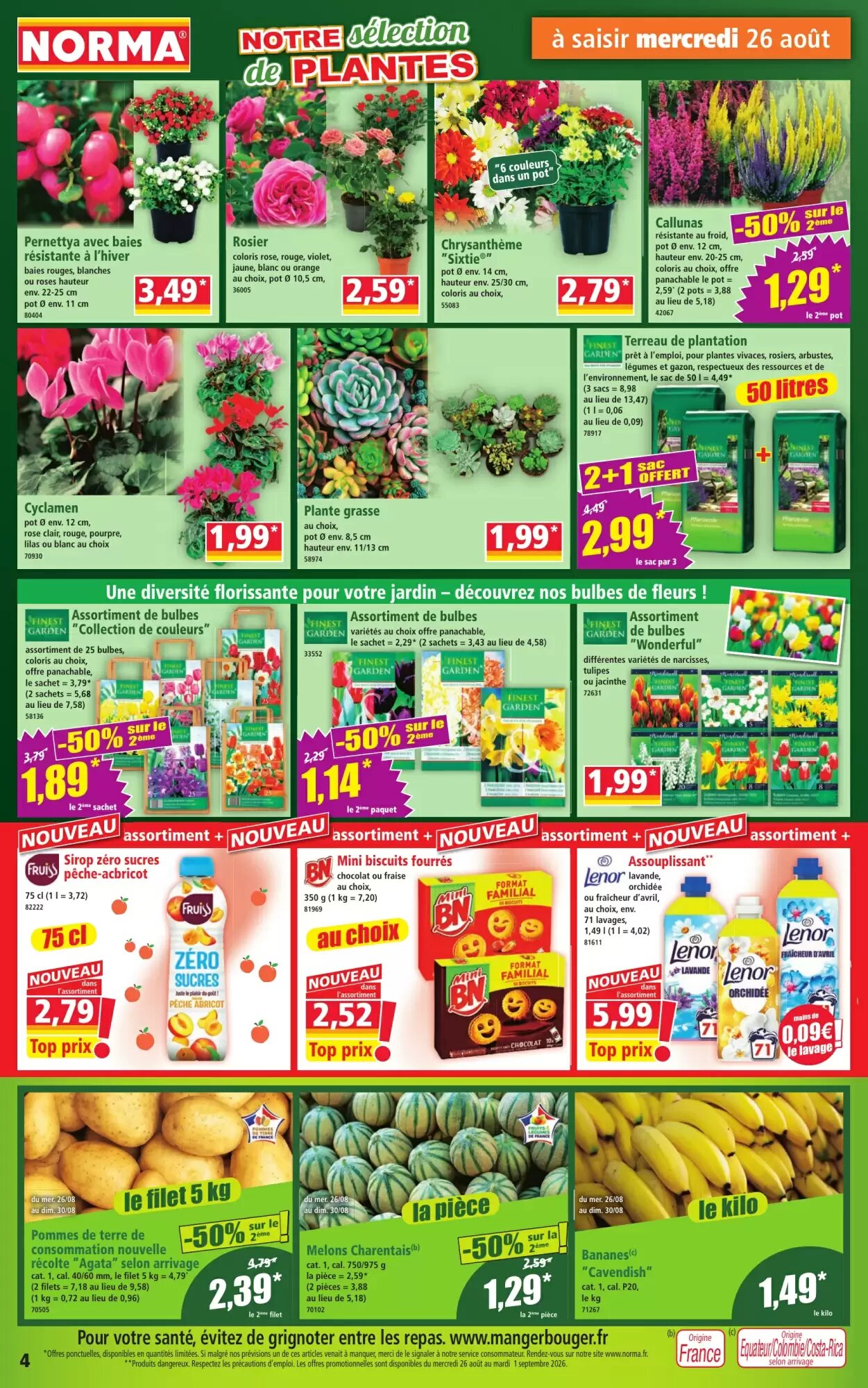 Prospectus promotionnel Norma valable à partir du 26/08/2026 - Page 4.
