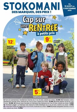 Prospectus promotionnel Stokomani valable à partir du 26/08/2026