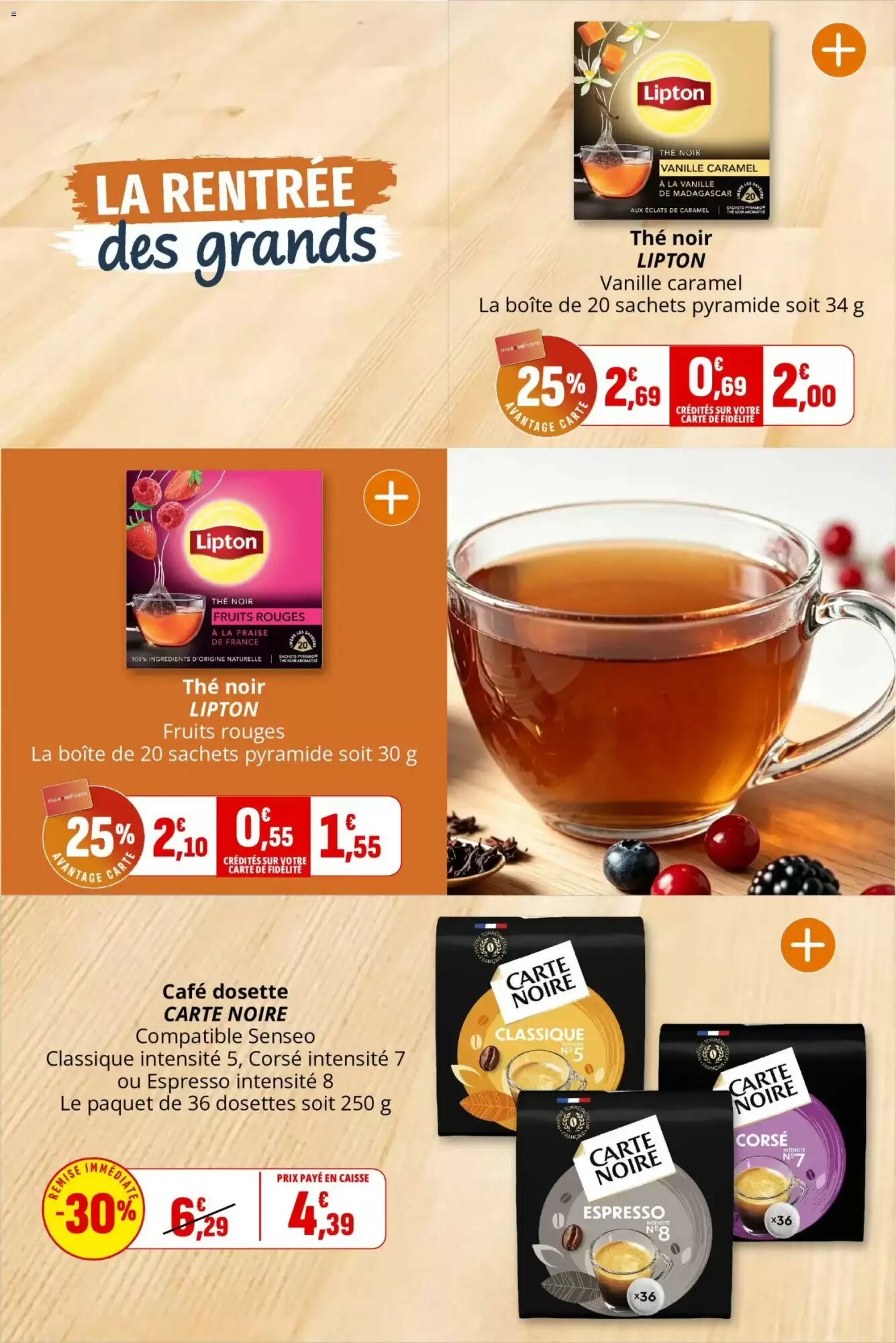 Prospectus promotionnel Coccinelle Supermarché valable à partir du 26/08/2026 - Page 25.