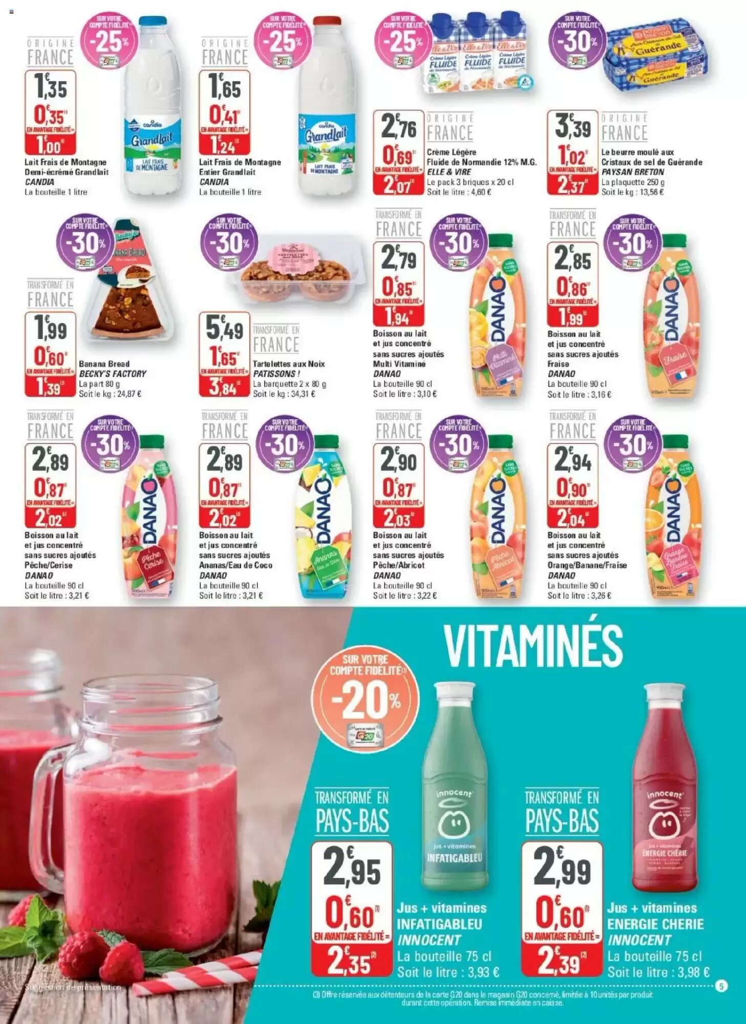 Prospectus promotionnel G20 valable à partir du 26/08/2026 - Page 5.