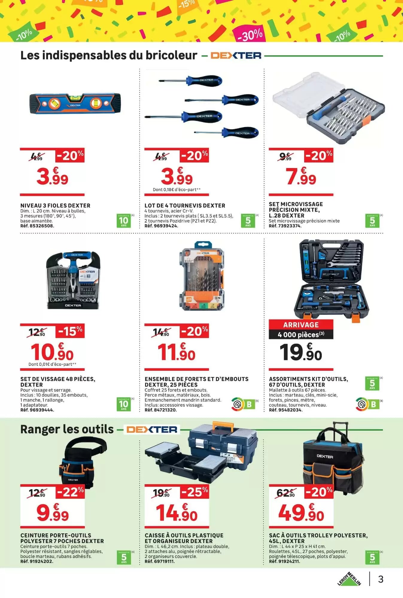 Prospectus promotionnel Leroy Merlin valable à partir du 26/08/2026 - Page 3.