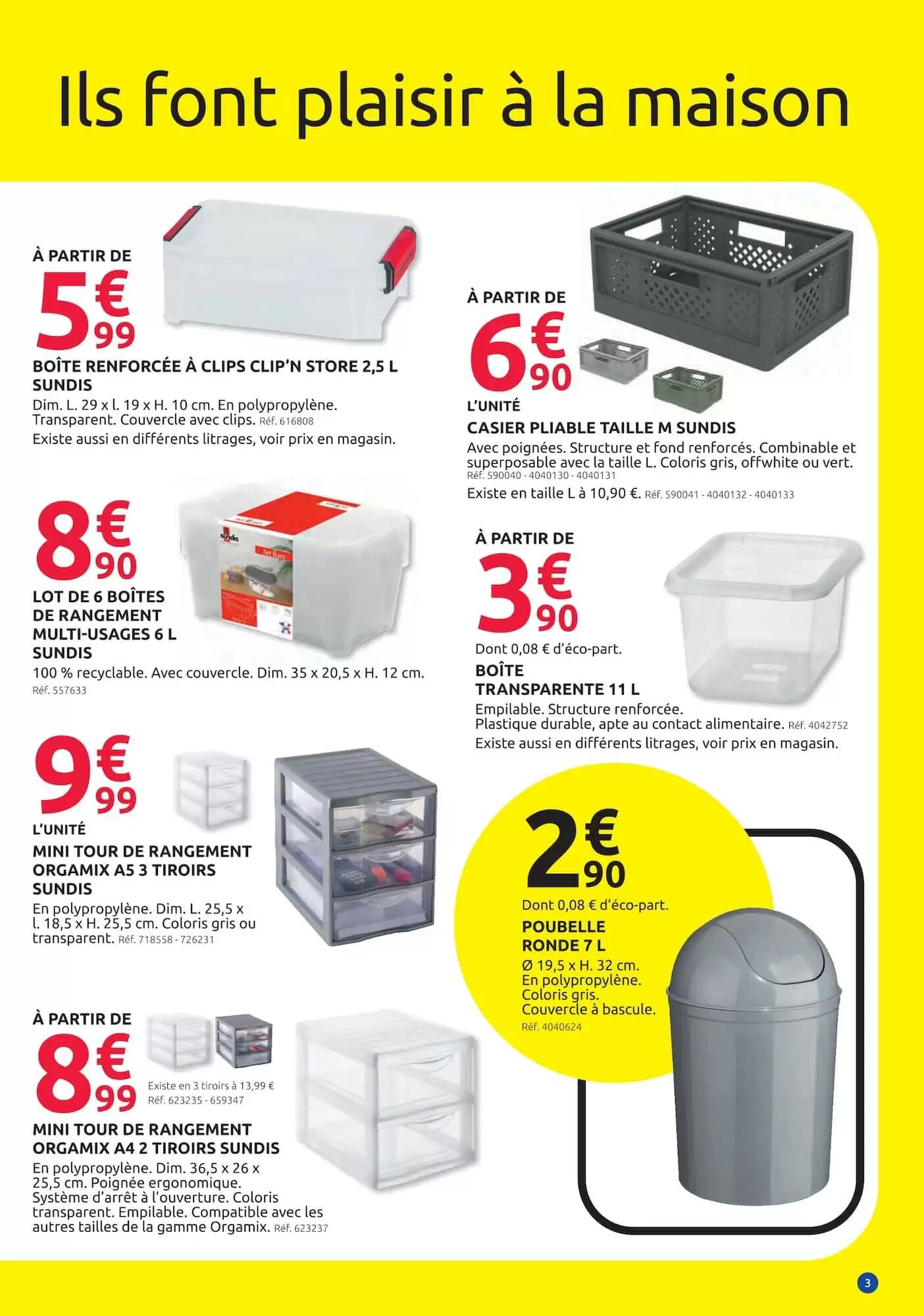 Prospectus promotionnel Mr Bricolage valable à partir du 26/08/2026 - Page 3.