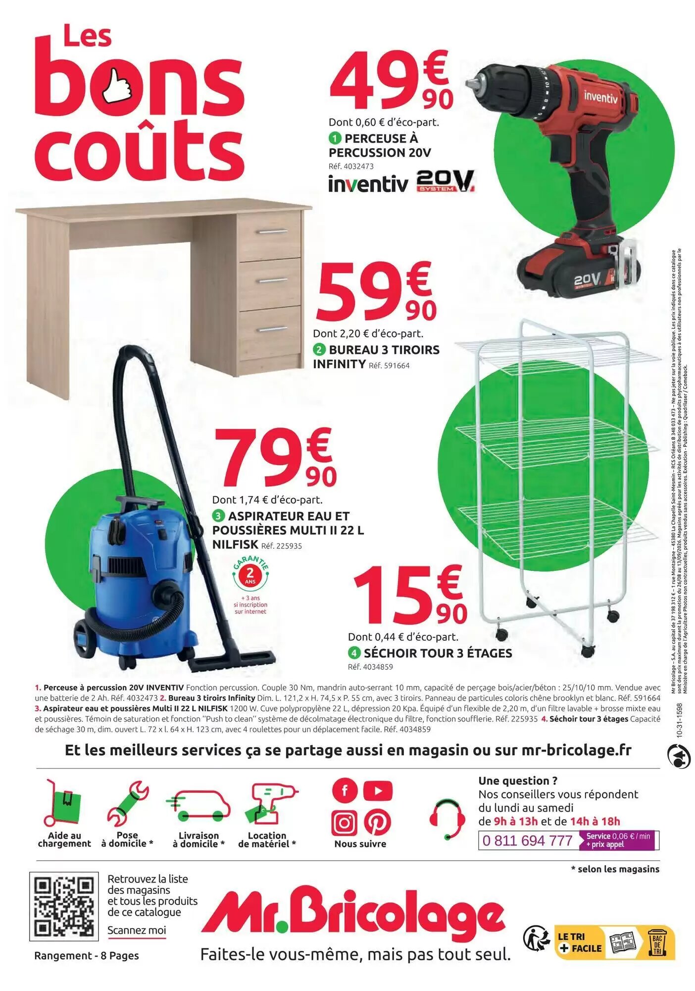 Prospectus promotionnel Mr Bricolage valable à partir du 26/08/2026 - Page 8.