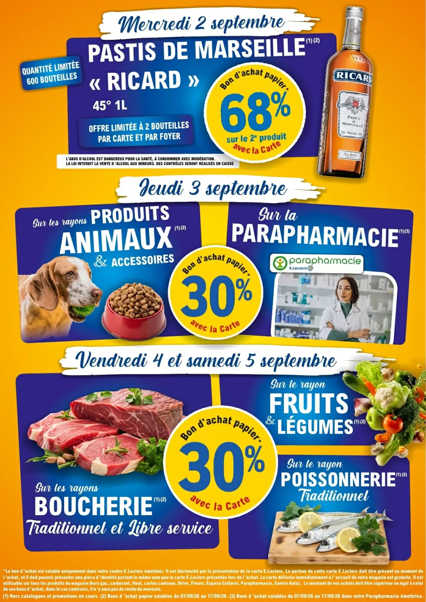 Prospectus promotionnel E.Leclerc valable à partir du 26/08/2026 - Page 3.