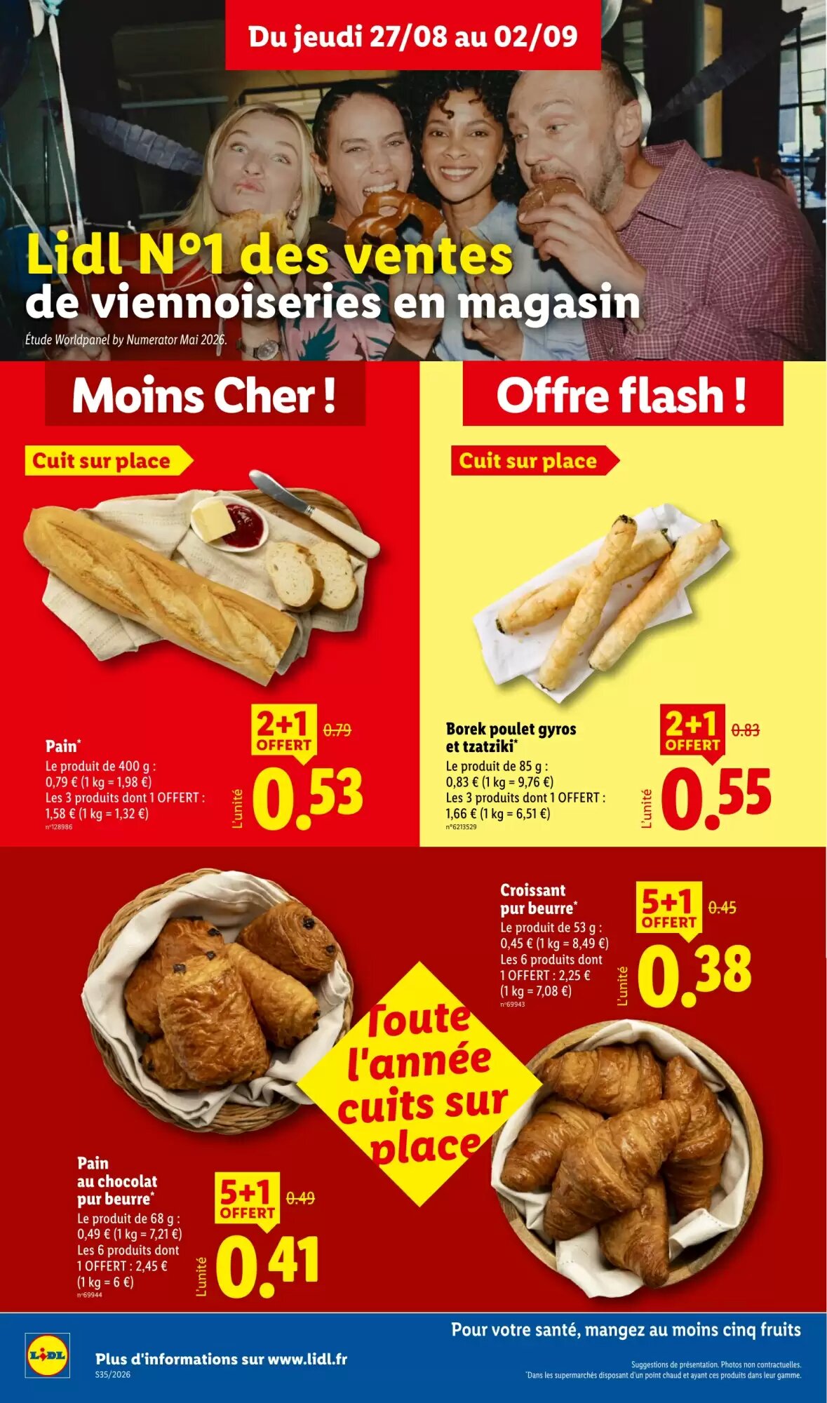 Prospectus promotionnel Lidl valable à partir du 27/08/2026 - Page 12.