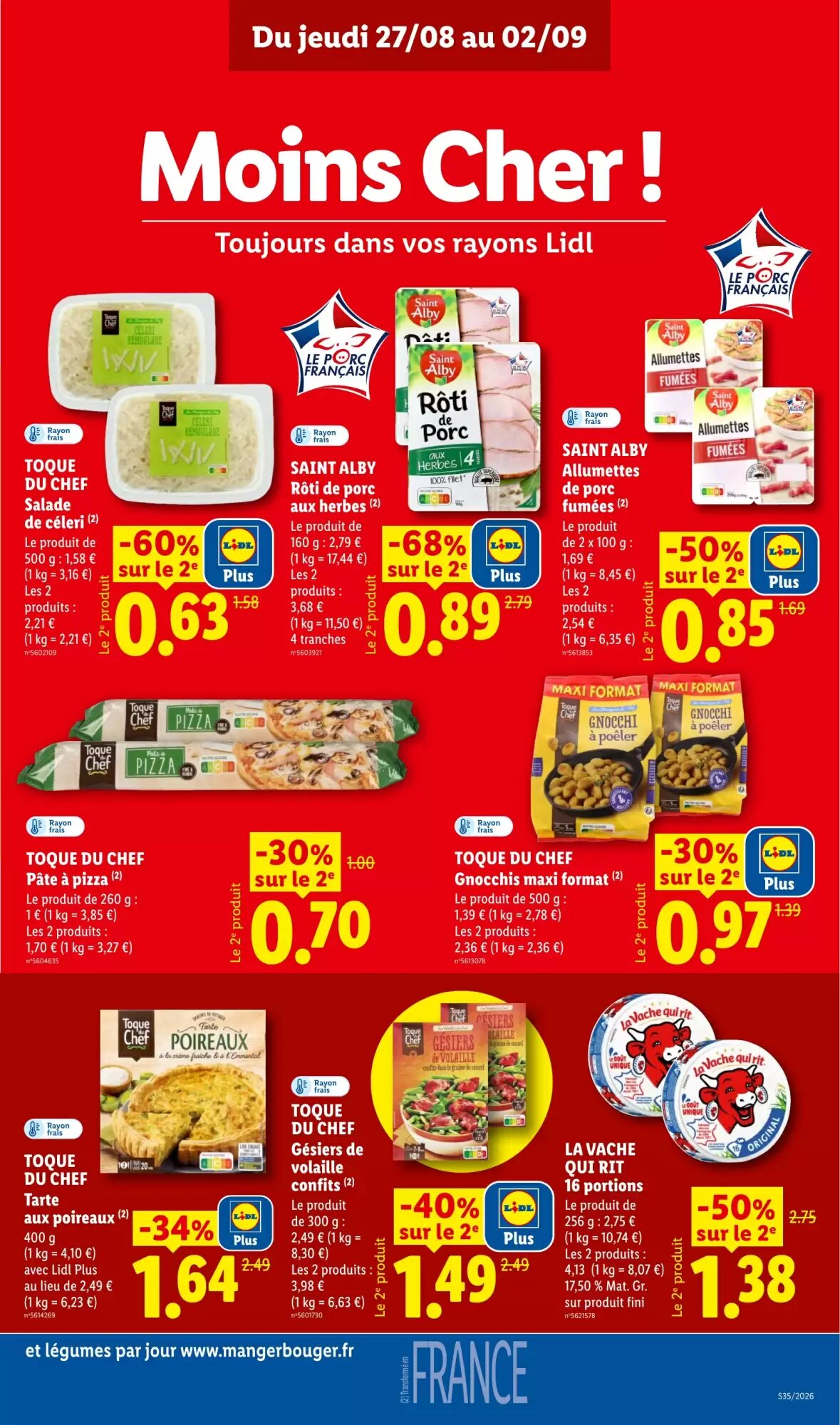 Prospectus promotionnel Lidl valable à partir du 27/08/2026 - Page 13.