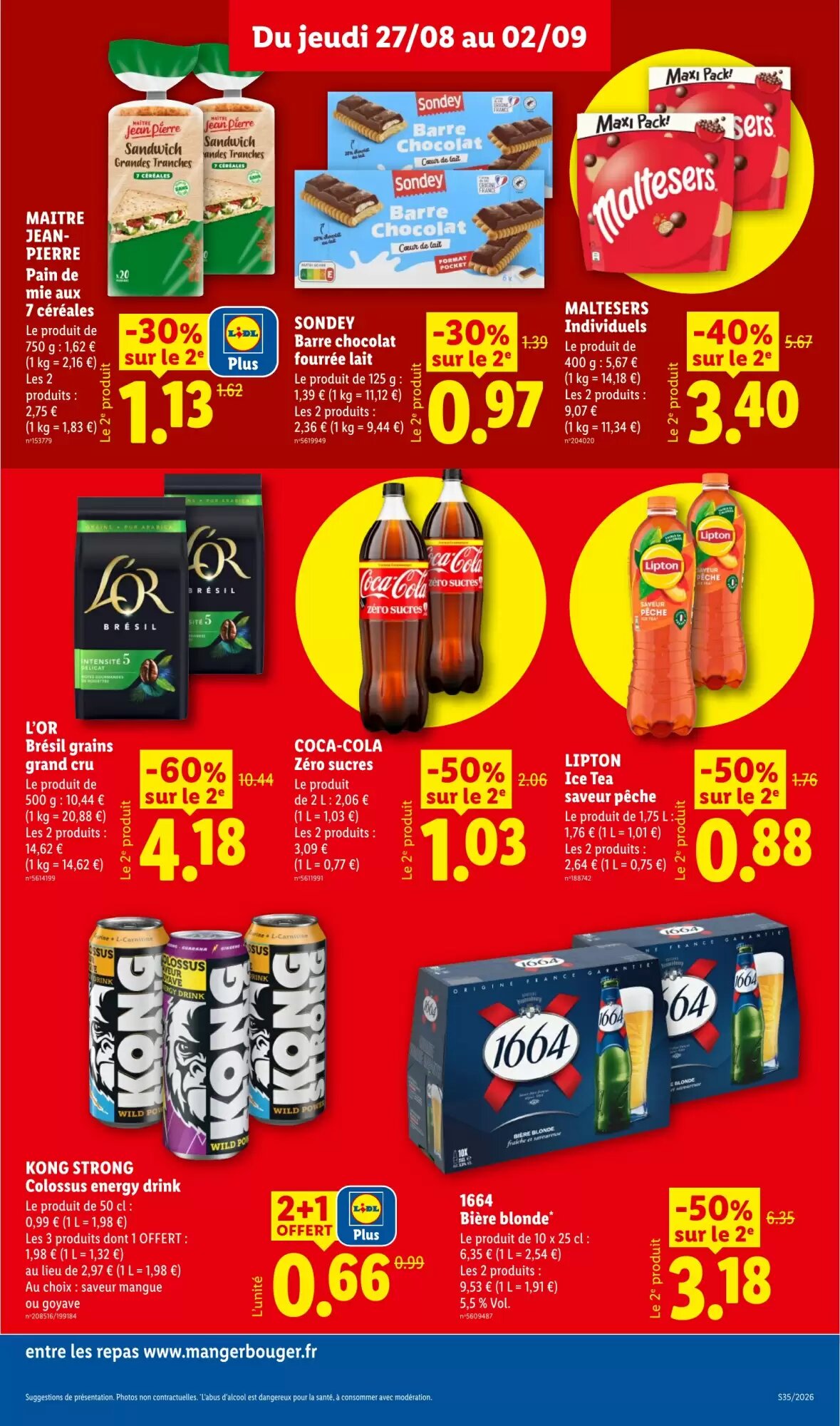 Prospectus promotionnel Lidl valable à partir du 27/08/2026 - Page 15.