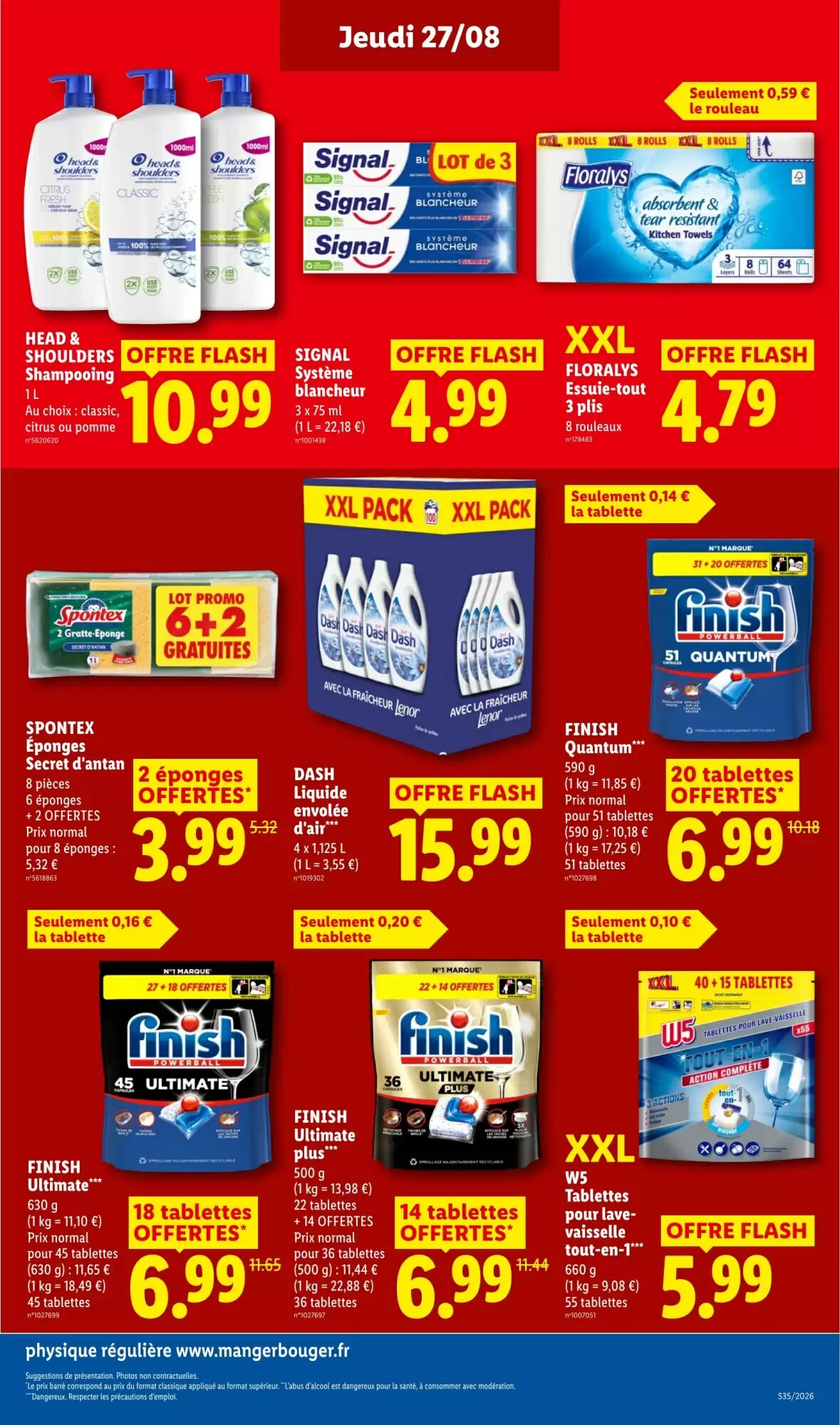 Prospectus promotionnel Lidl valable à partir du 27/08/2026 - Page 19.