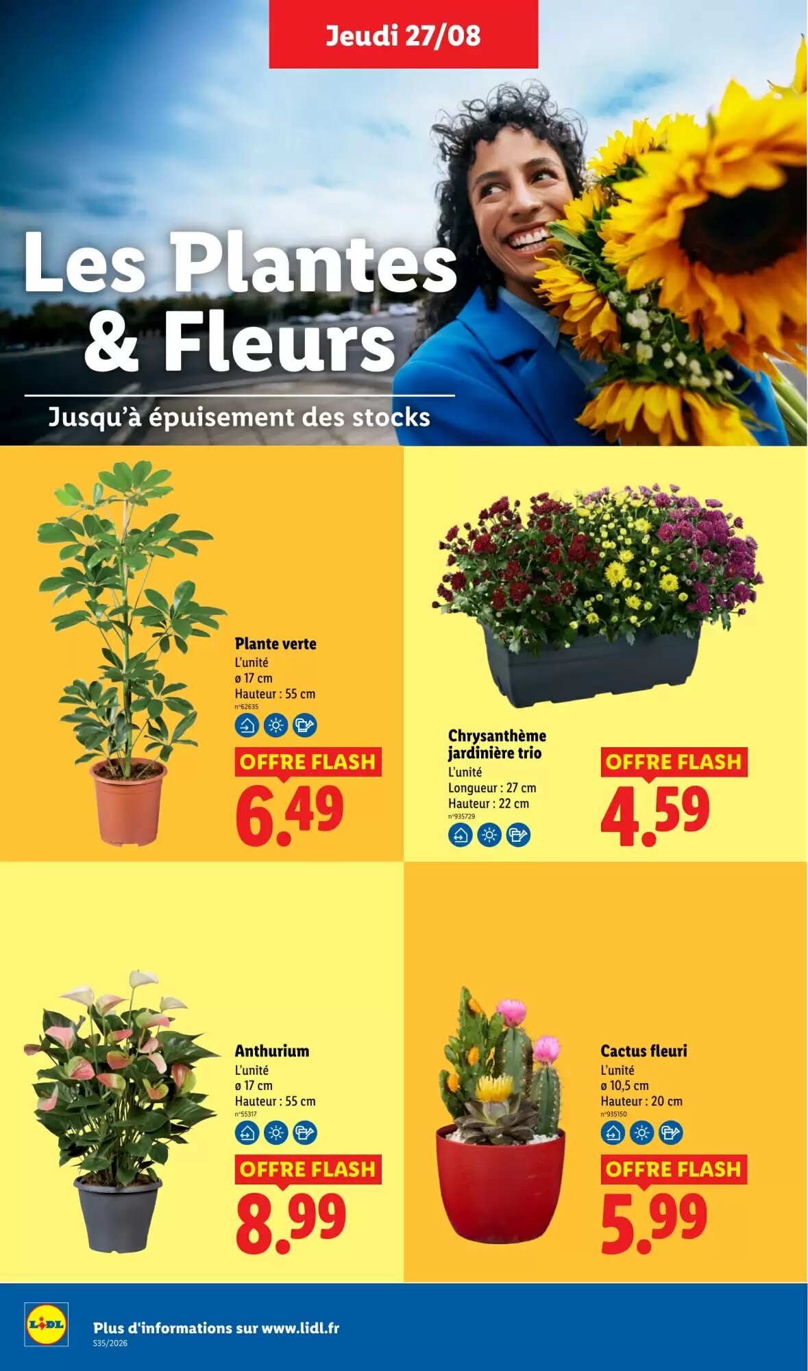 Prospectus promotionnel Lidl valable à partir du 27/08/2026 - Page 28.