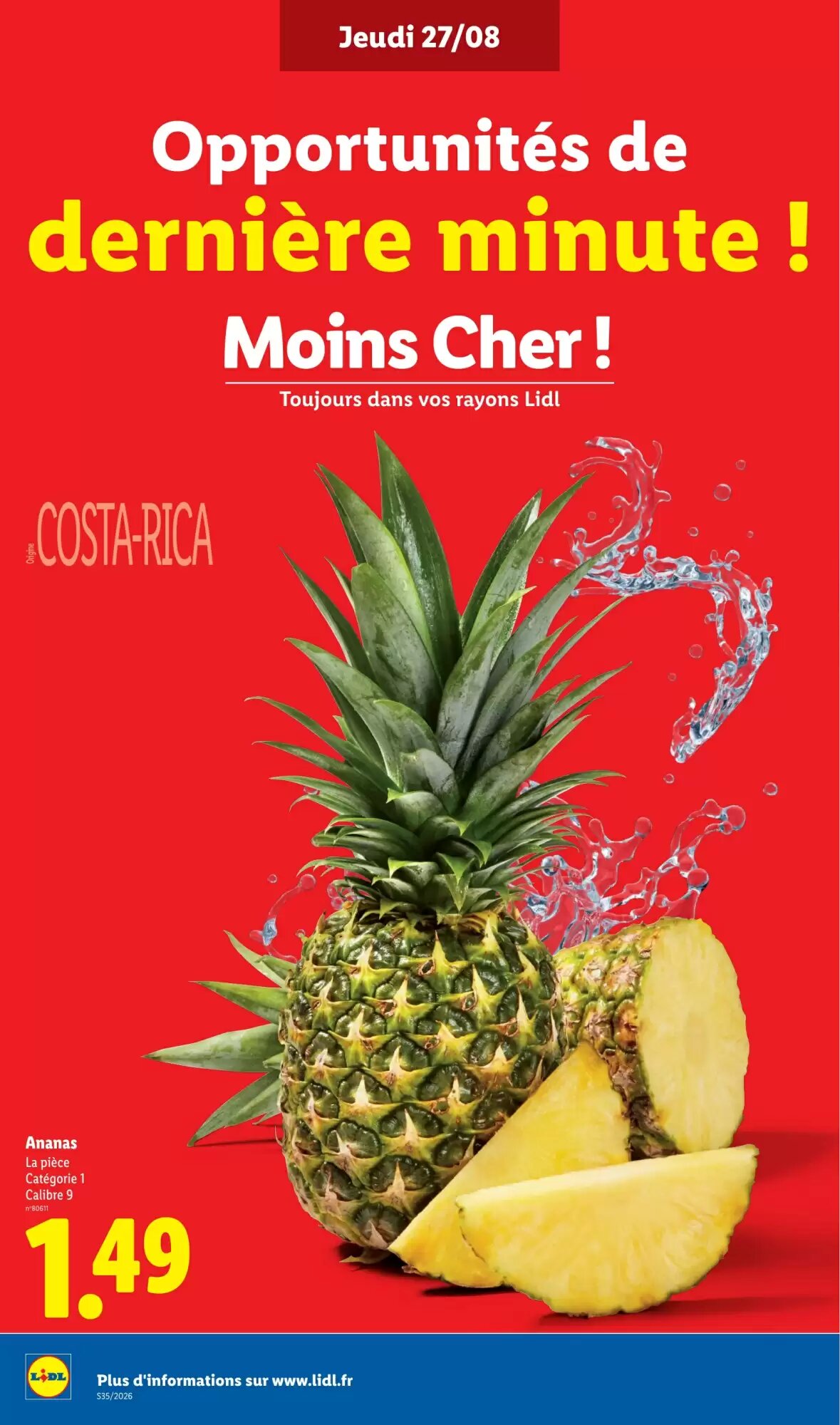 Prospectus promotionnel Lidl valable à partir du 27/08/2026 - Page 4.
