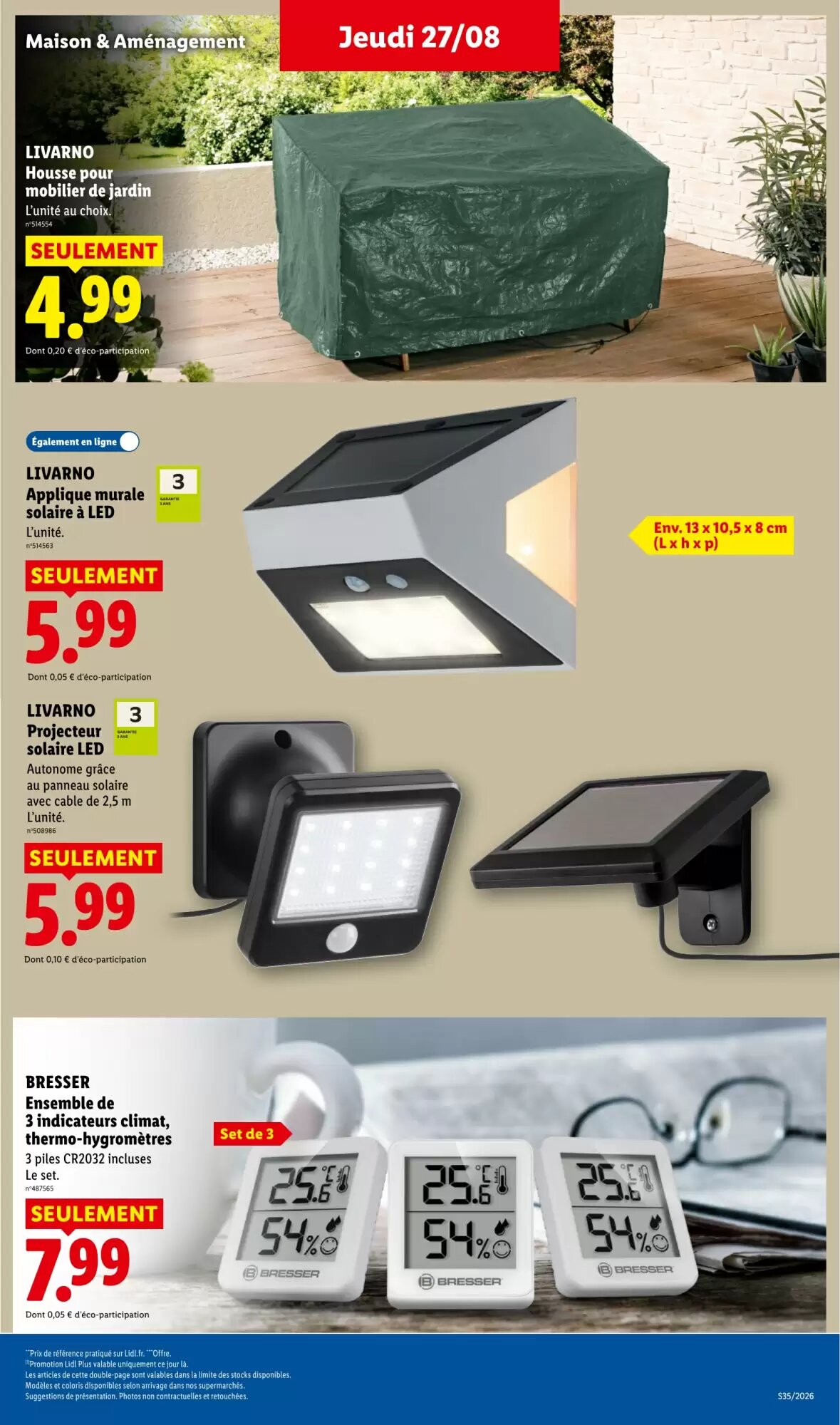 Prospectus promotionnel Lidl valable à partir du 27/08/2026 - Page 41.