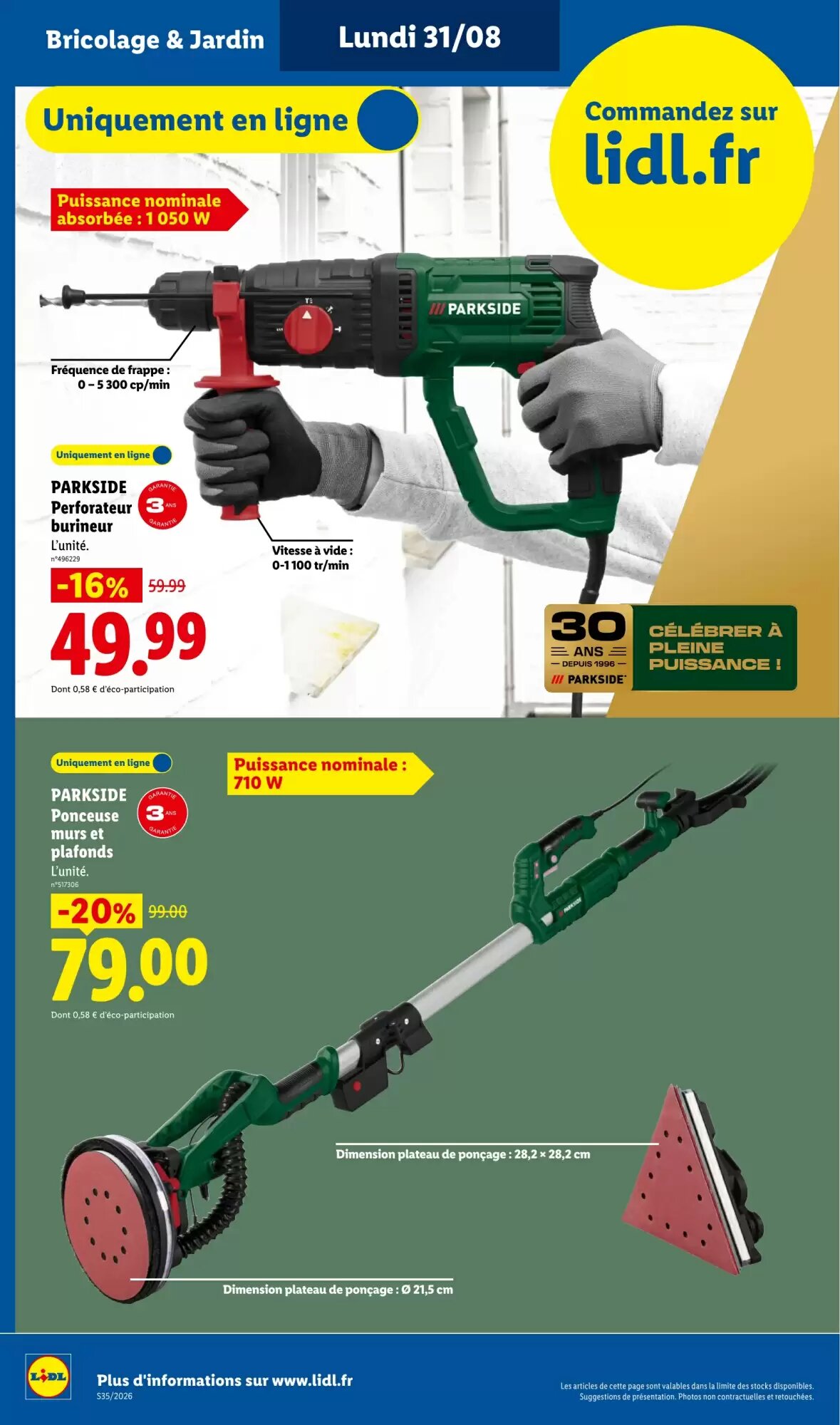 Prospectus promotionnel Lidl valable à partir du 27/08/2026 - Page 44.