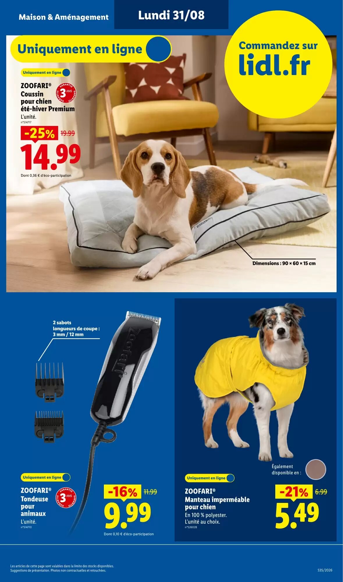 Prospectus promotionnel Lidl valable à partir du 27/08/2026 - Page 47.