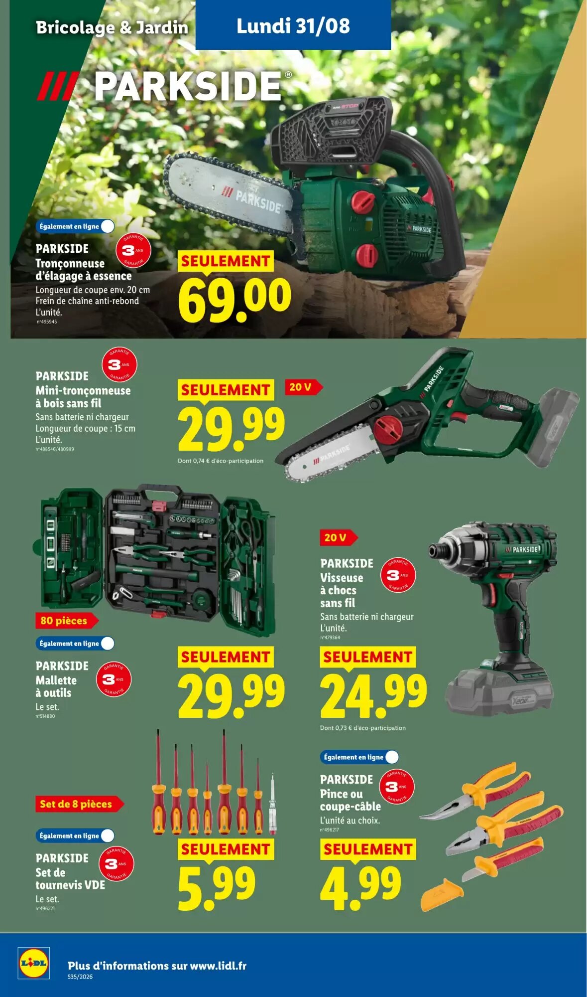 Prospectus promotionnel Lidl valable à partir du 27/08/2026 - Page 52.