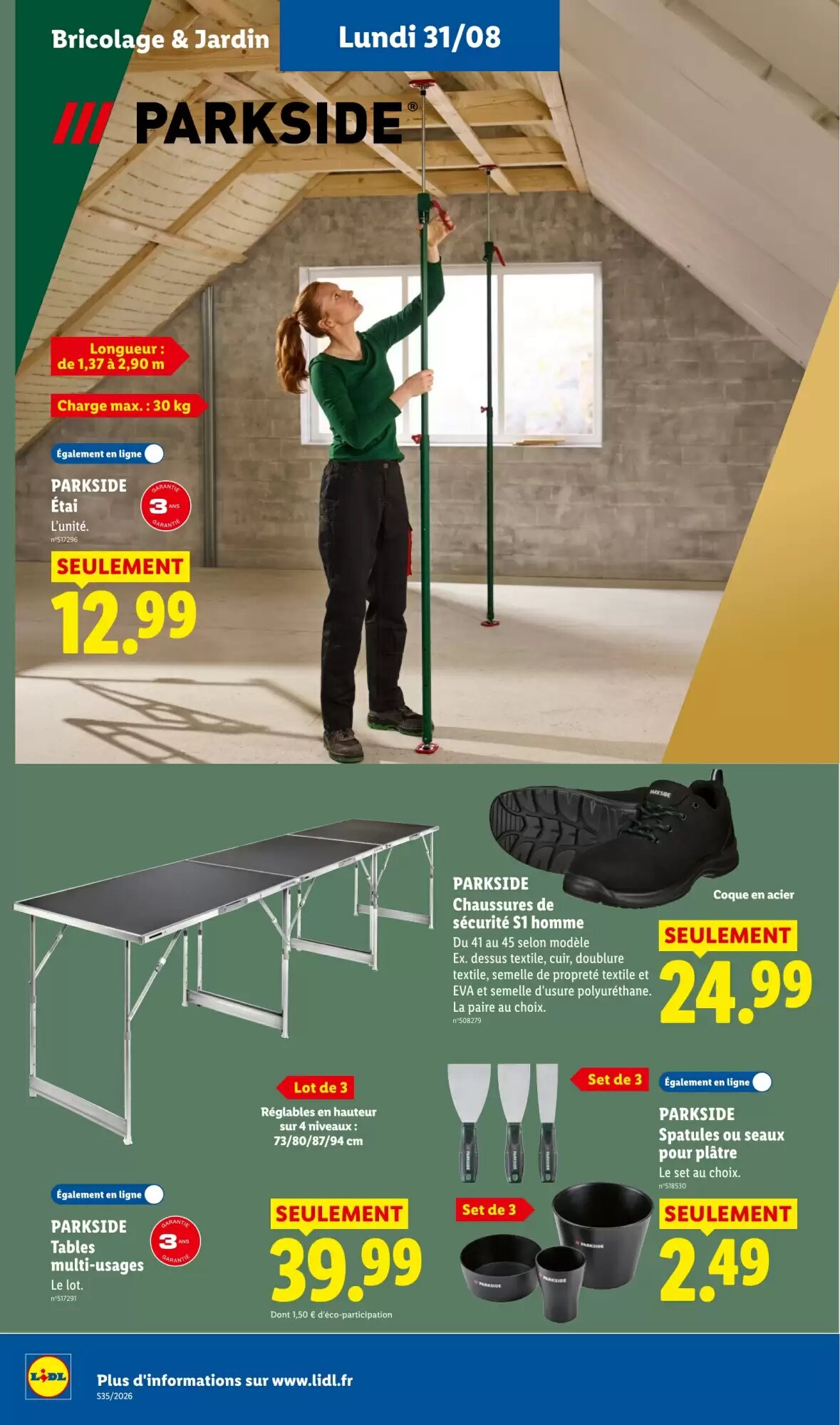 Prospectus promotionnel Lidl valable à partir du 27/08/2026 - Page 54.
