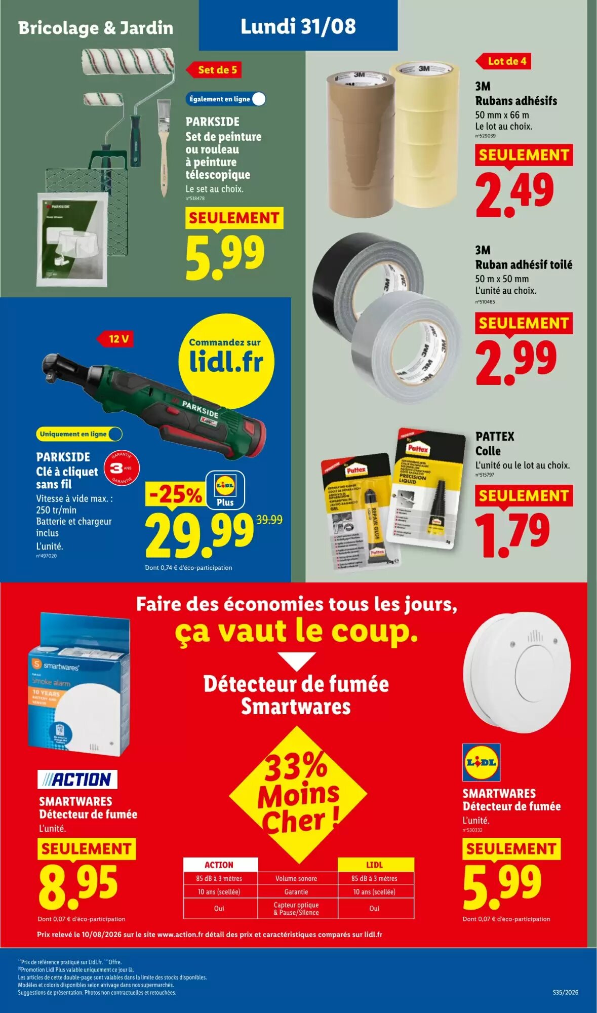 Prospectus promotionnel Lidl valable à partir du 27/08/2026 - Page 55.
