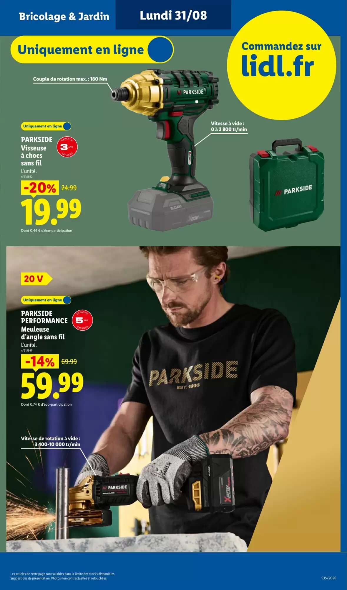 Prospectus promotionnel Lidl valable à partir du 27/08/2026 - Page 9.