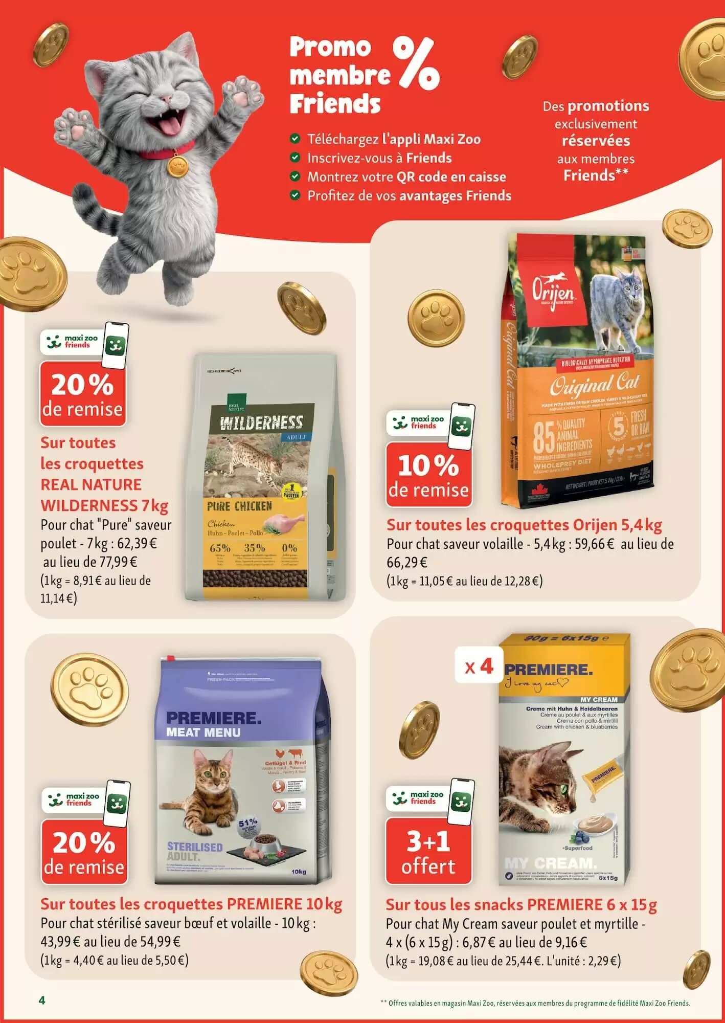 Prospectus promotionnel Maxi Zoo valable à partir du 28/08/2026 - Page 4.