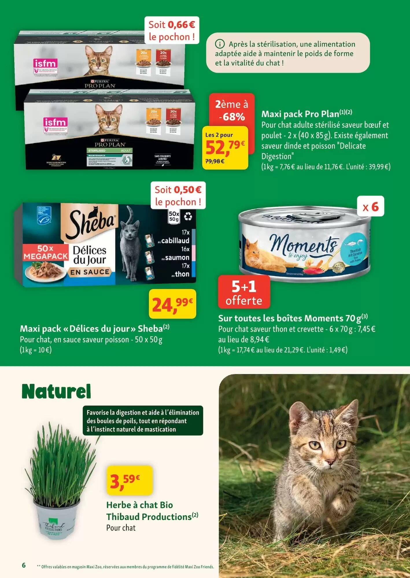 Prospectus promotionnel Maxi Zoo valable à partir du 28/08/2026 - Page 6.