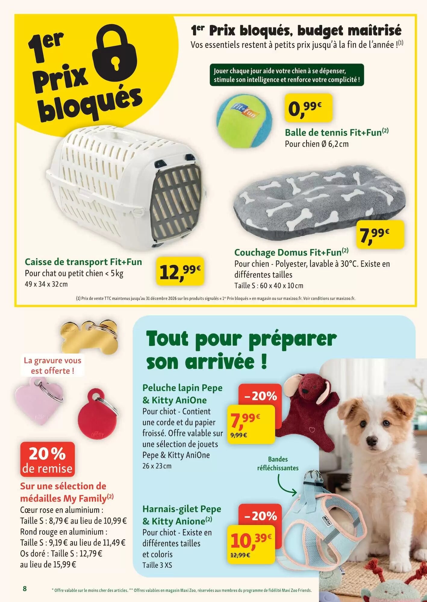 Prospectus promotionnel Maxi Zoo valable à partir du 28/08/2026 - Page 8.