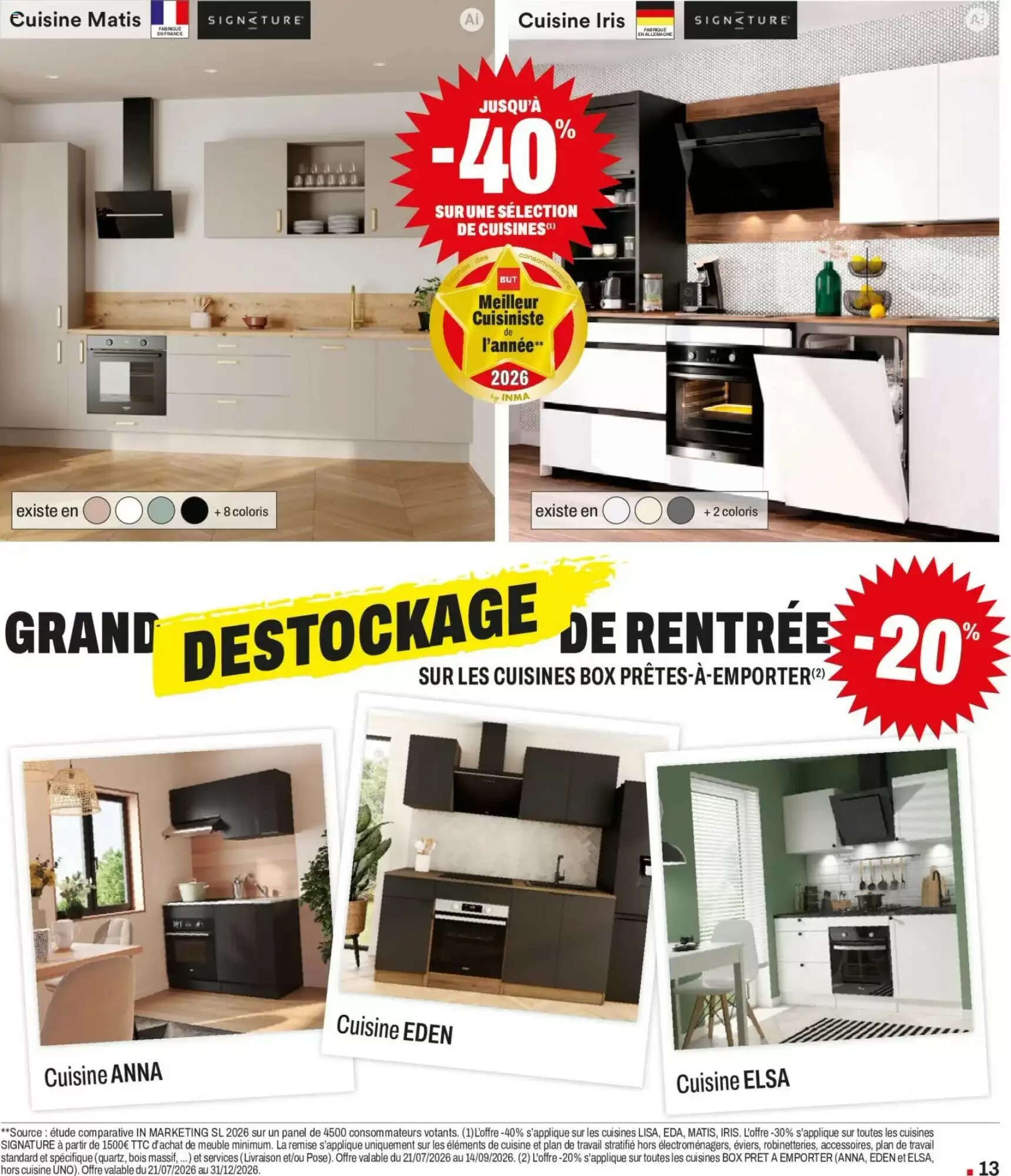 Prospectus promotionnel BUT valable à partir du 28/08/2026 - Page 13.