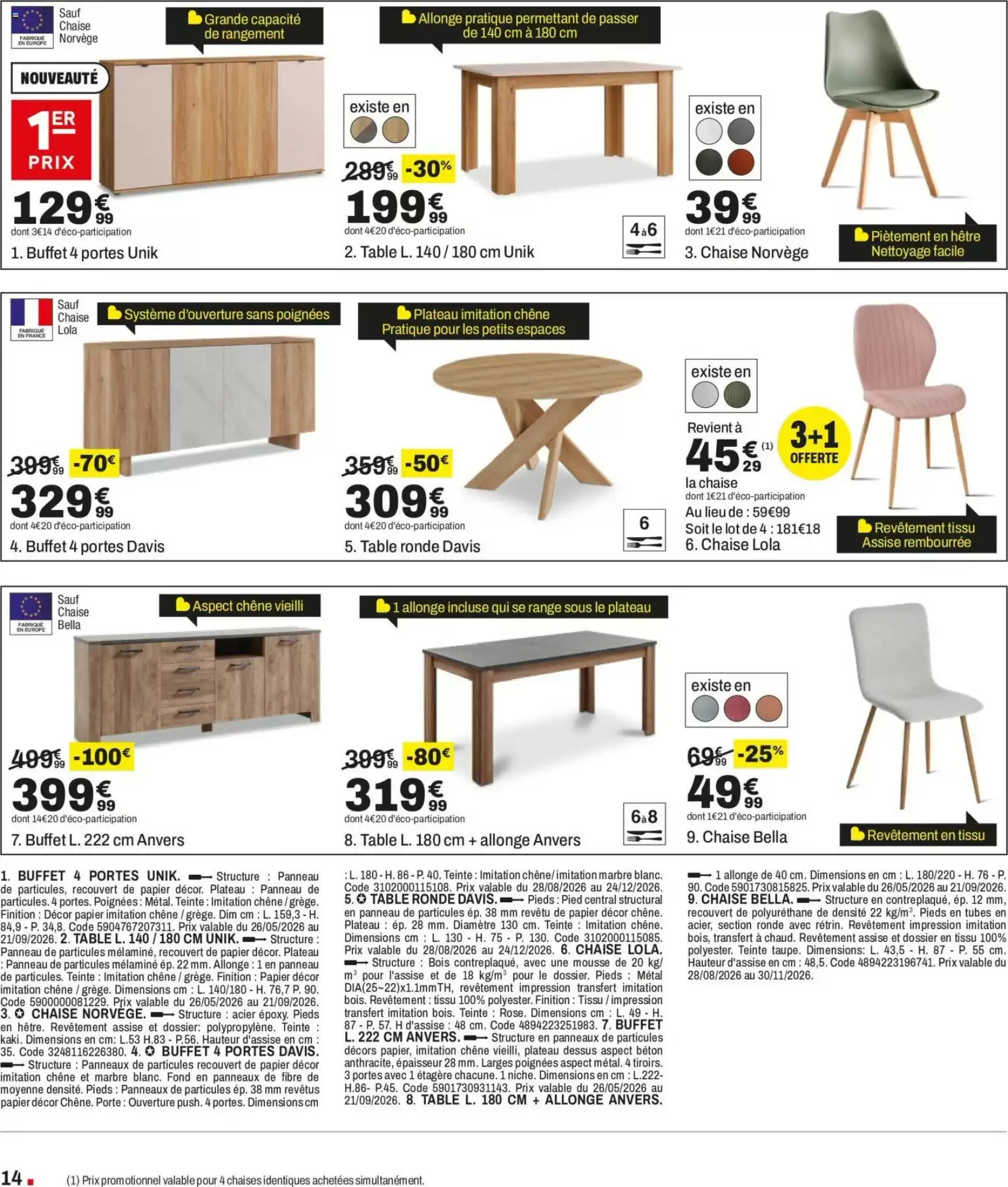 Prospectus promotionnel BUT valable à partir du 28/08/2026 - Page 14.