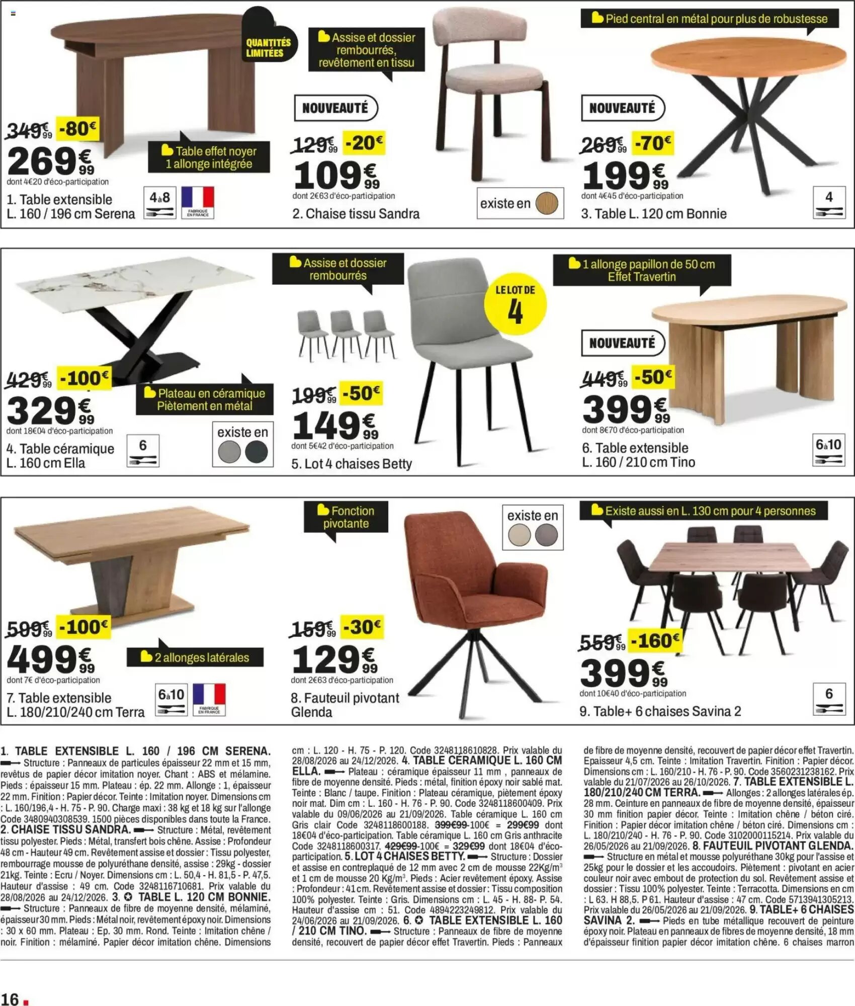 Prospectus promotionnel BUT valable à partir du 28/08/2026 - Page 16.