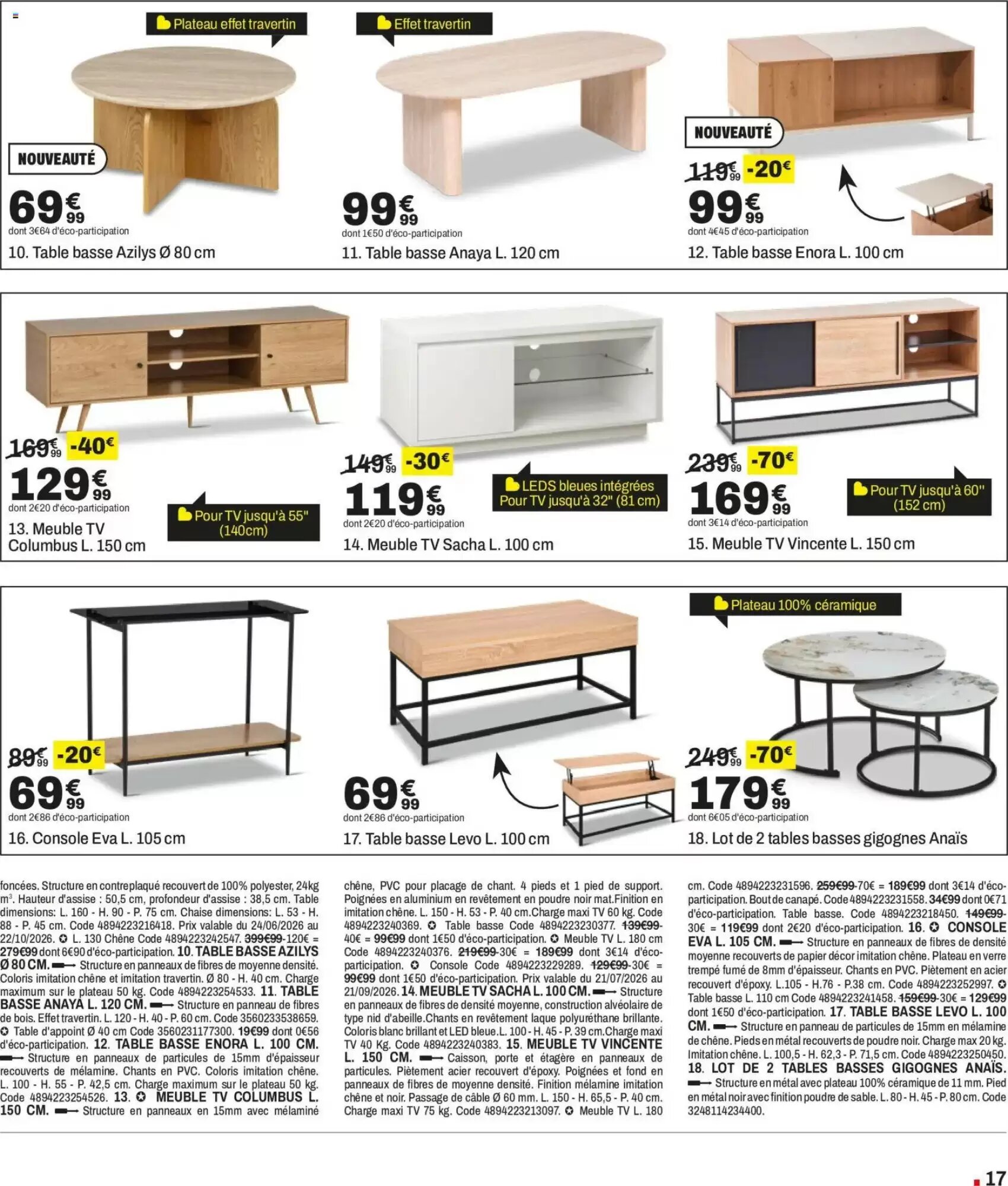 Prospectus promotionnel BUT valable à partir du 28/08/2026 - Page 17.