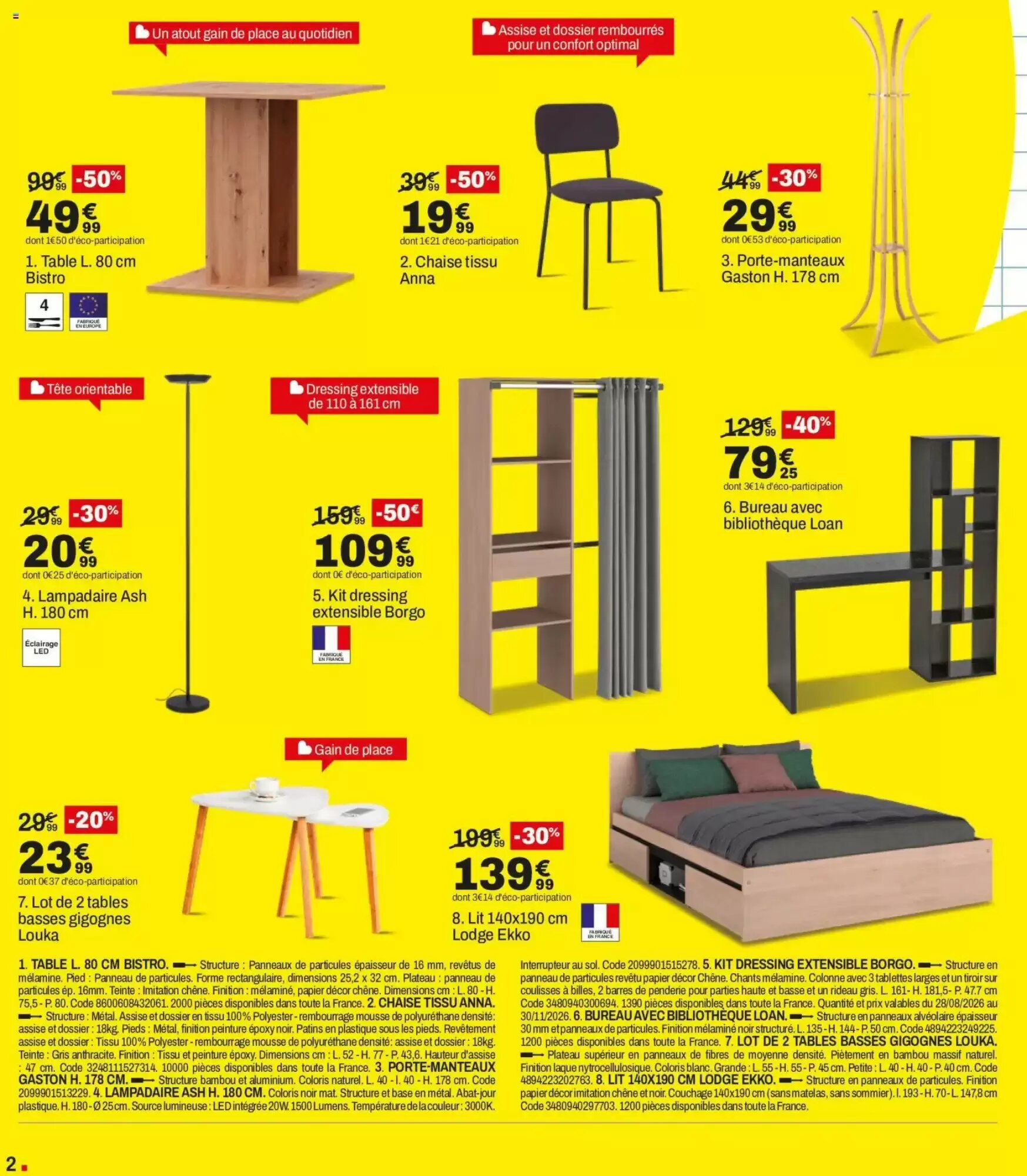 Prospectus promotionnel BUT valable à partir du 28/08/2026 - Page 2.