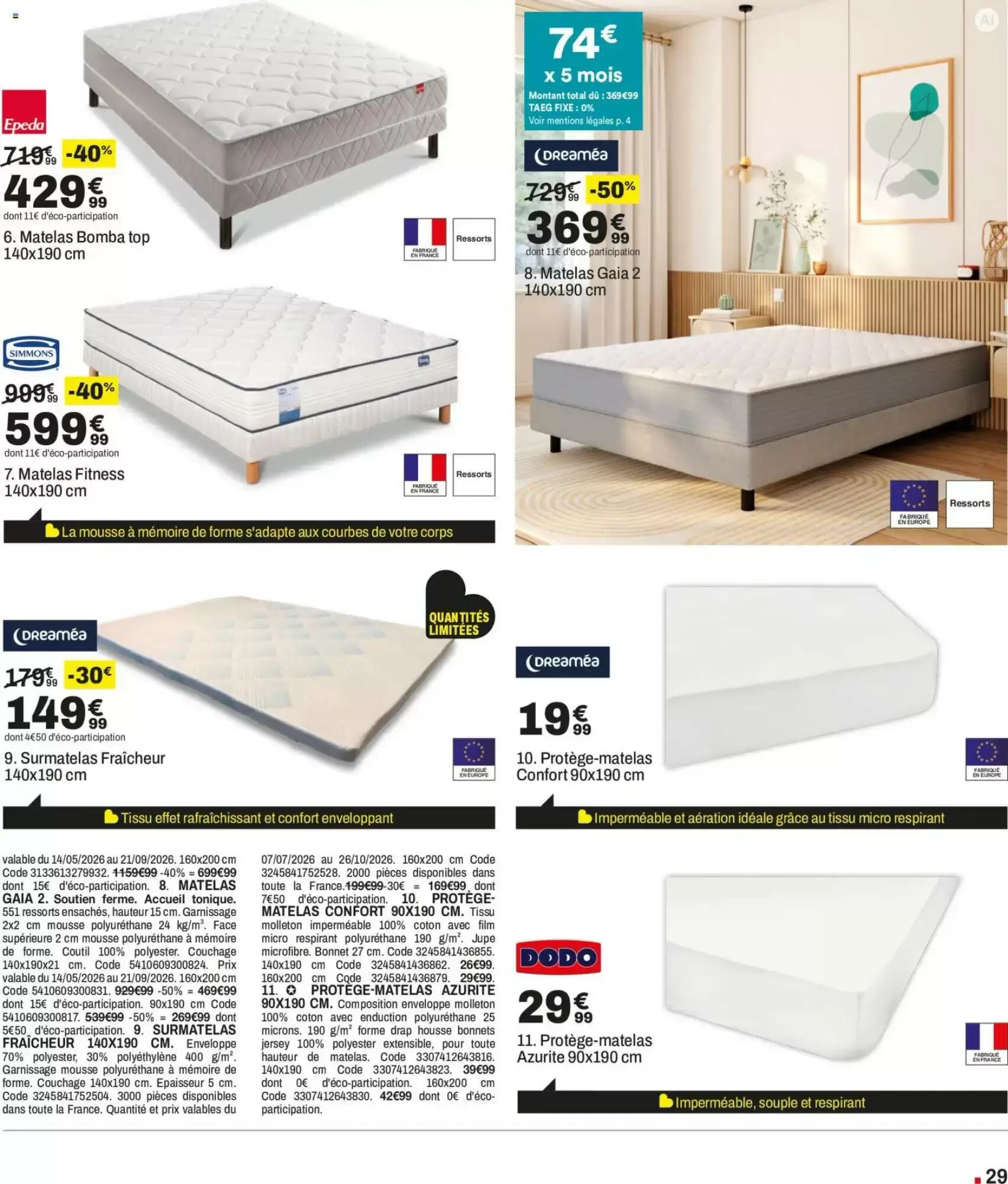 Prospectus promotionnel BUT valable à partir du 28/08/2026 - Page 29.