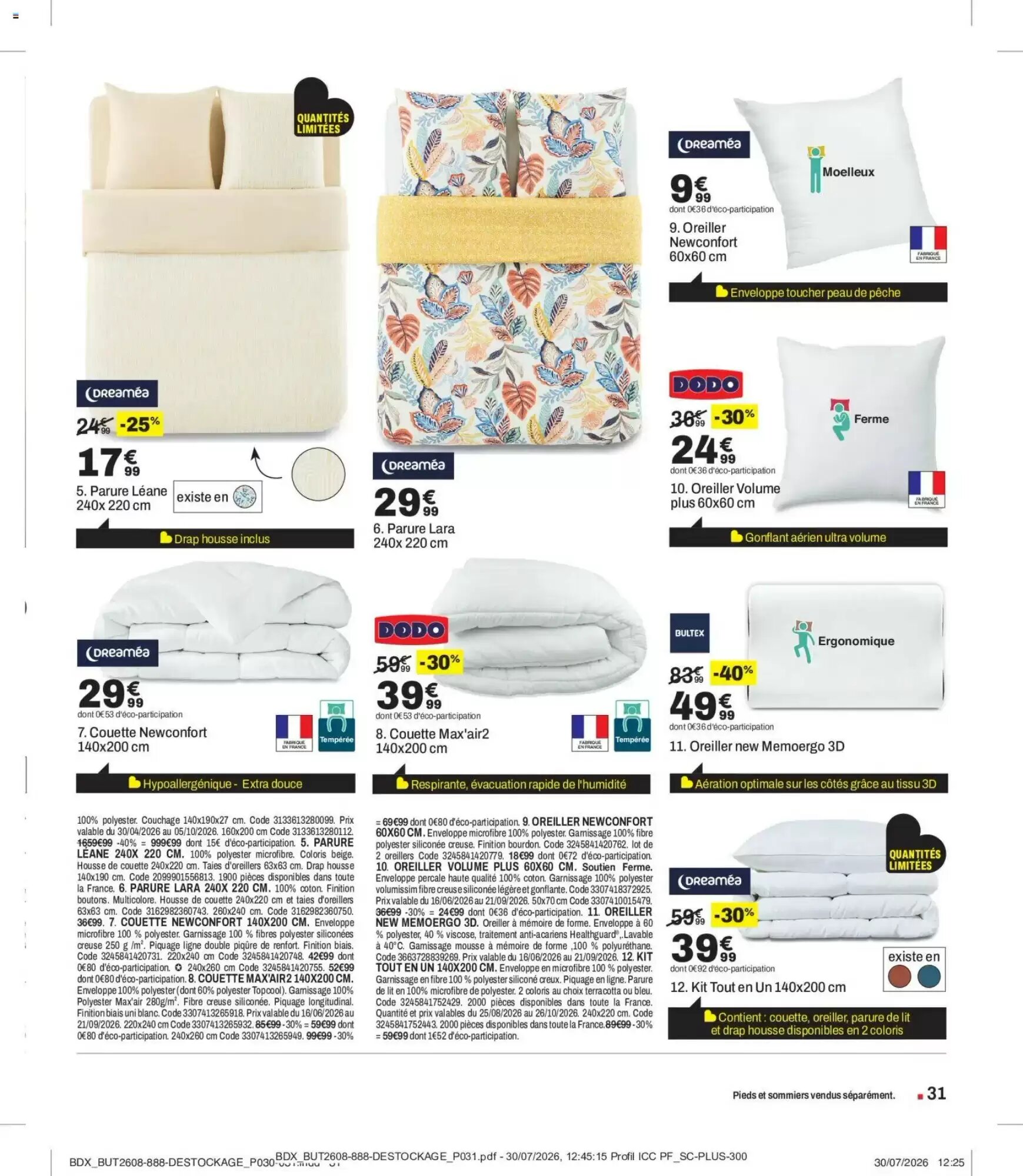 Prospectus promotionnel BUT valable à partir du 28/08/2026 - Page 31.