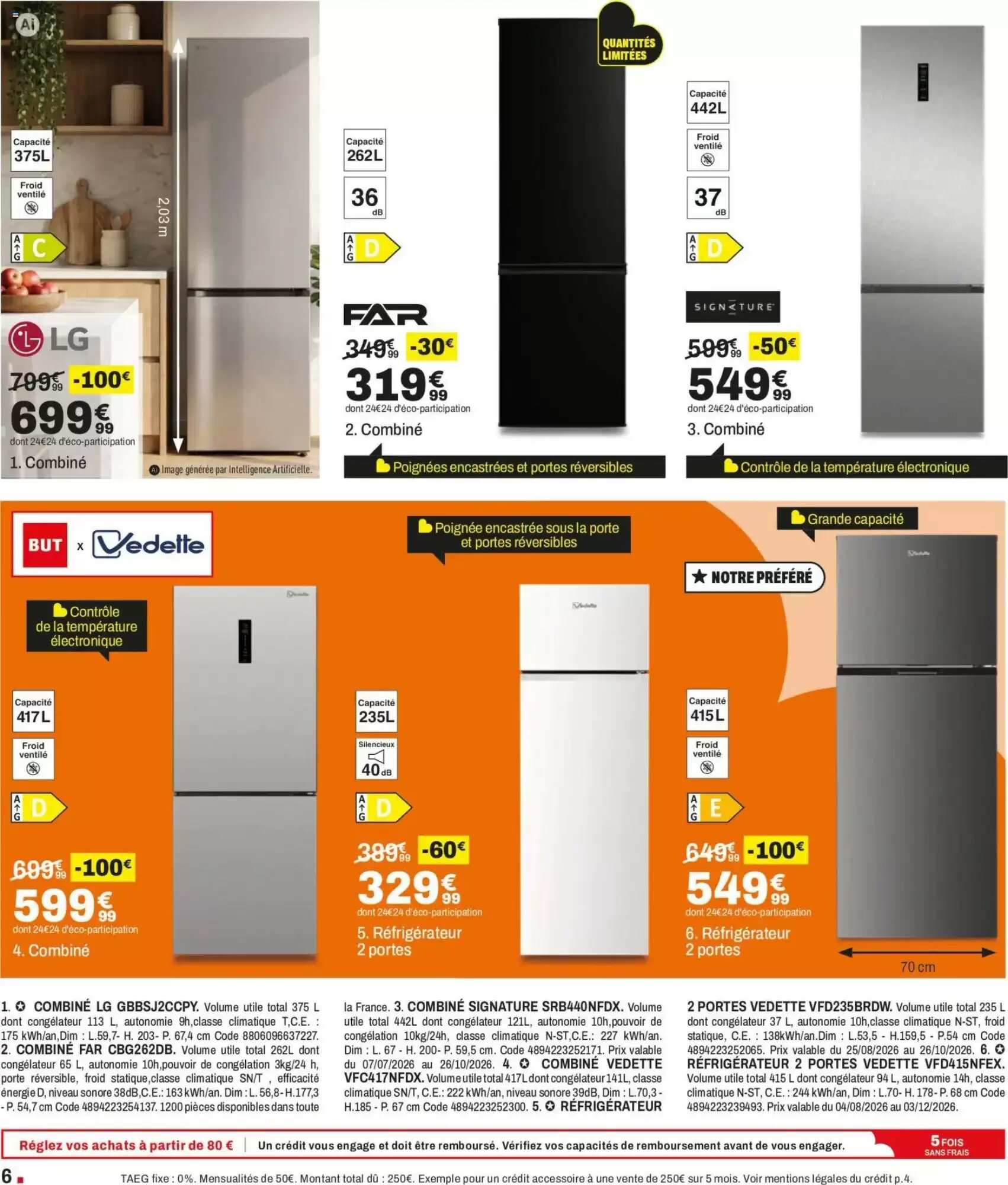 Prospectus promotionnel BUT valable à partir du 28/08/2026 - Page 6.