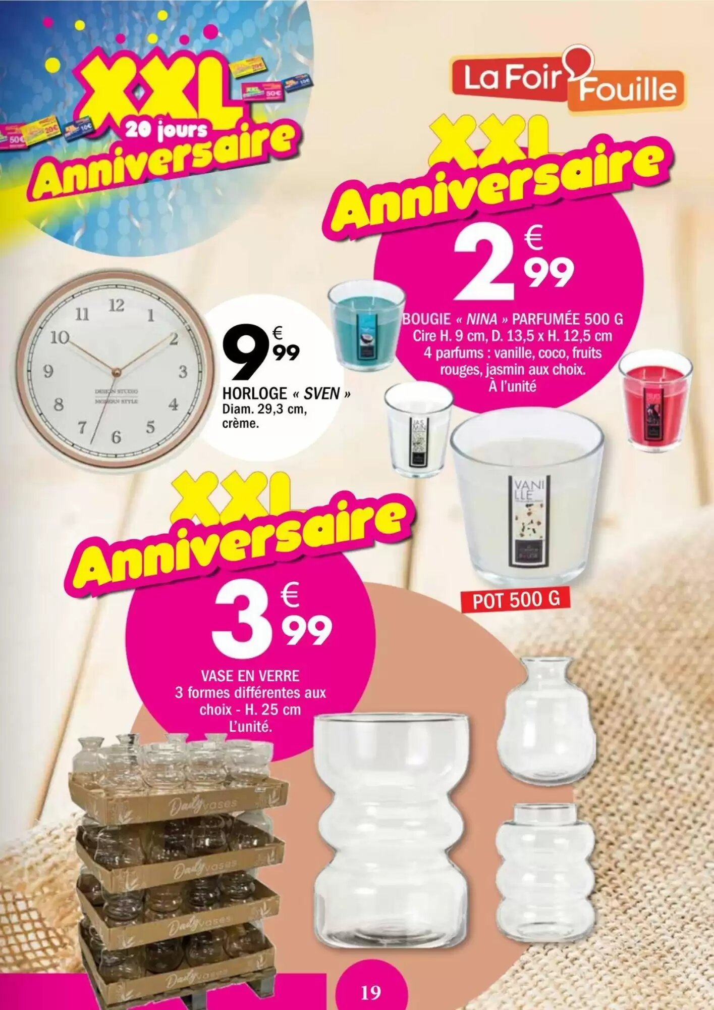 Prospectus promotionnel La Foir'Fouille valable à partir du 29/08/2026 - Page 19.