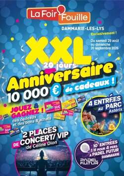 Prospectus promotionnel La Foir'Fouille valable à partir du 29/08/2026