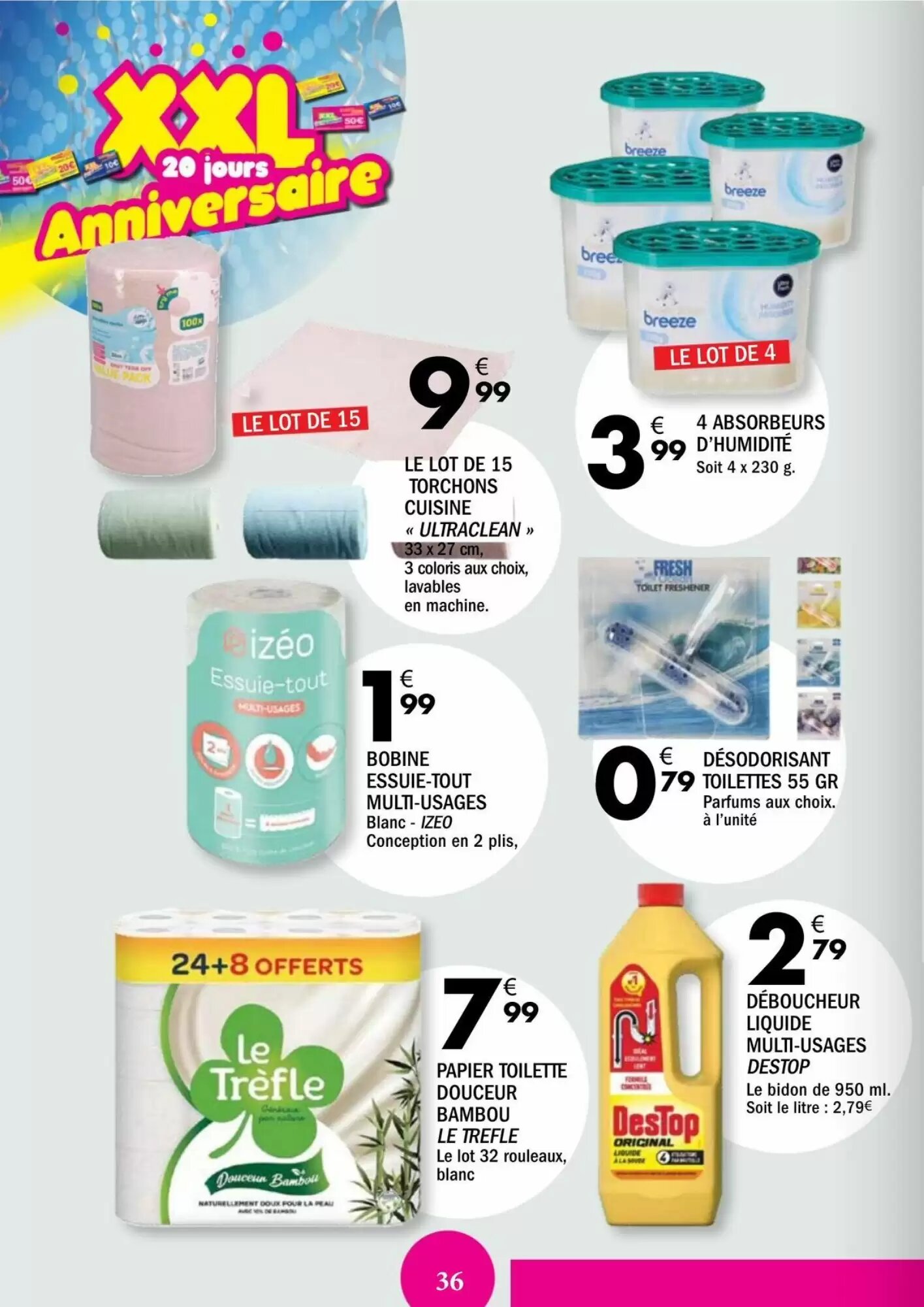 Prospectus promotionnel La Foir'Fouille valable à partir du 29/08/2026 - Page 36.