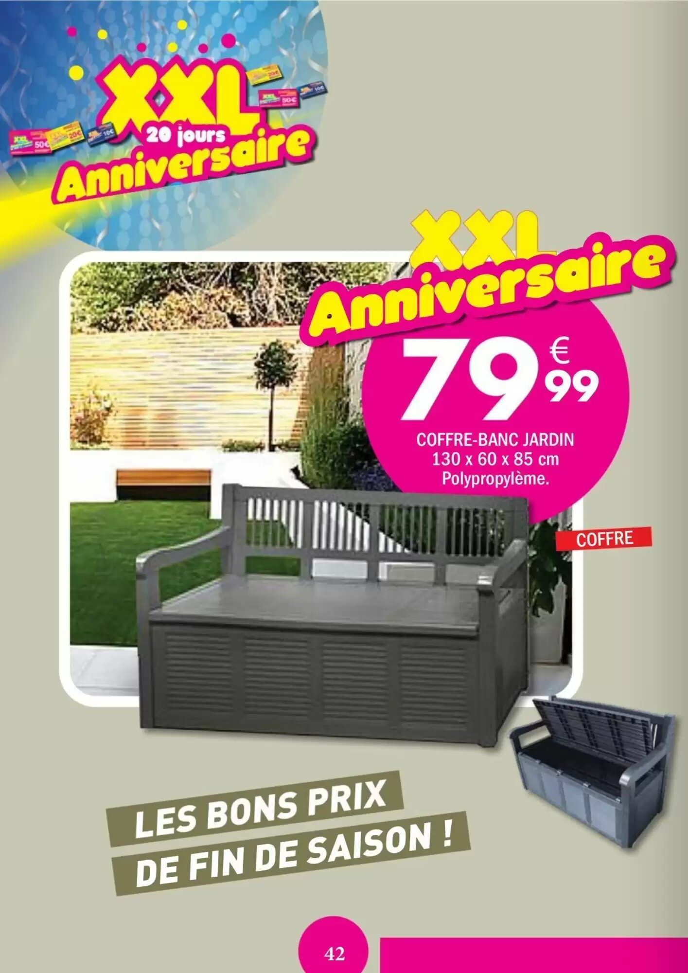 Prospectus promotionnel La Foir'Fouille valable à partir du 29/08/2026 - Page 42.