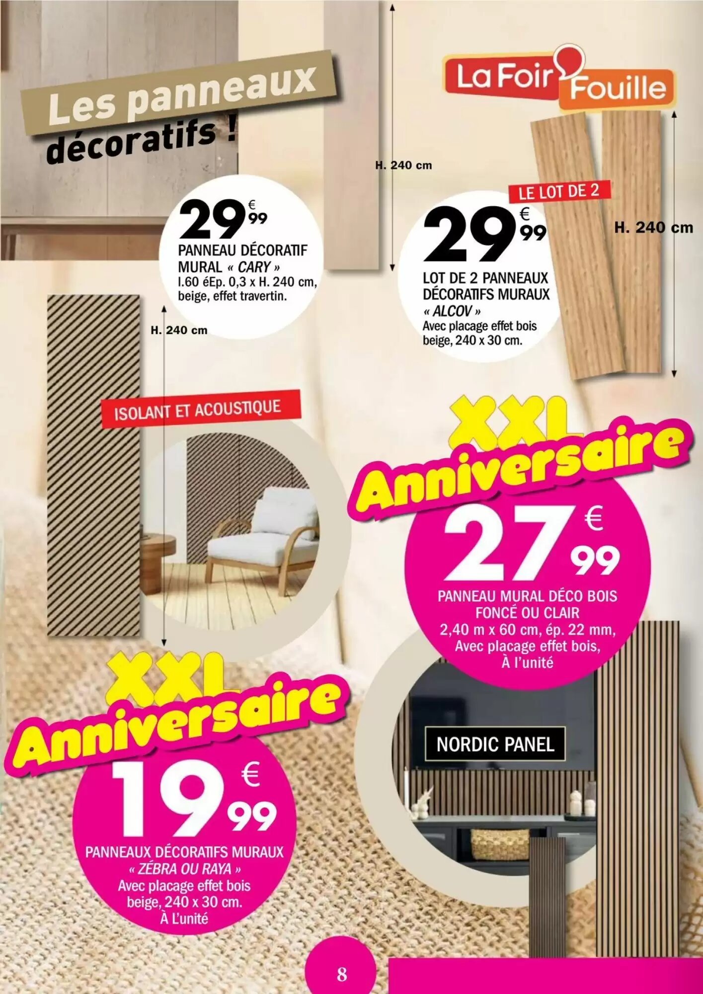 Prospectus promotionnel La Foir'Fouille valable à partir du 29/08/2026 - Page 8.