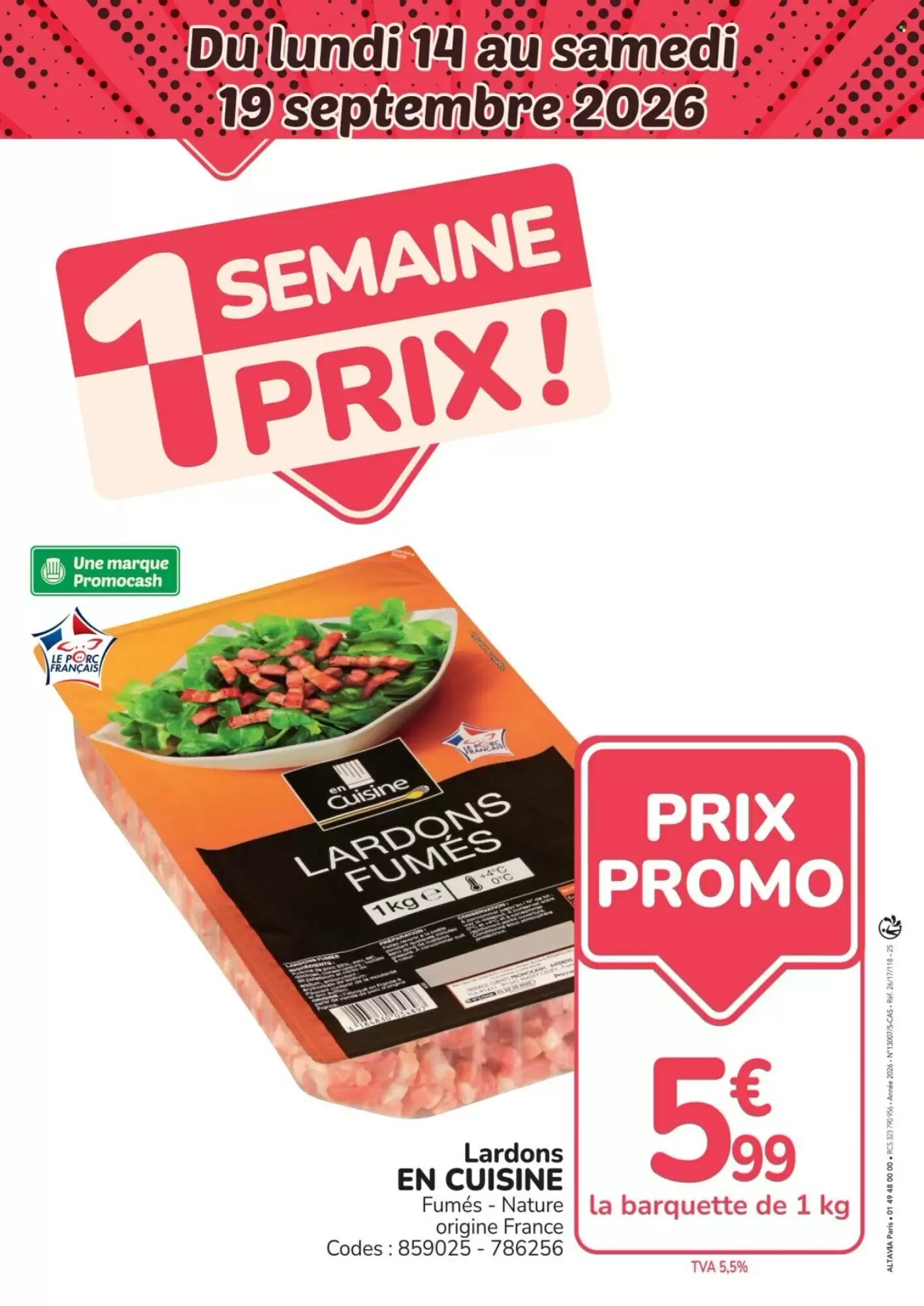 Prospectus promotionnel Promocash valable à partir du 31/08/2026 - Page 14.